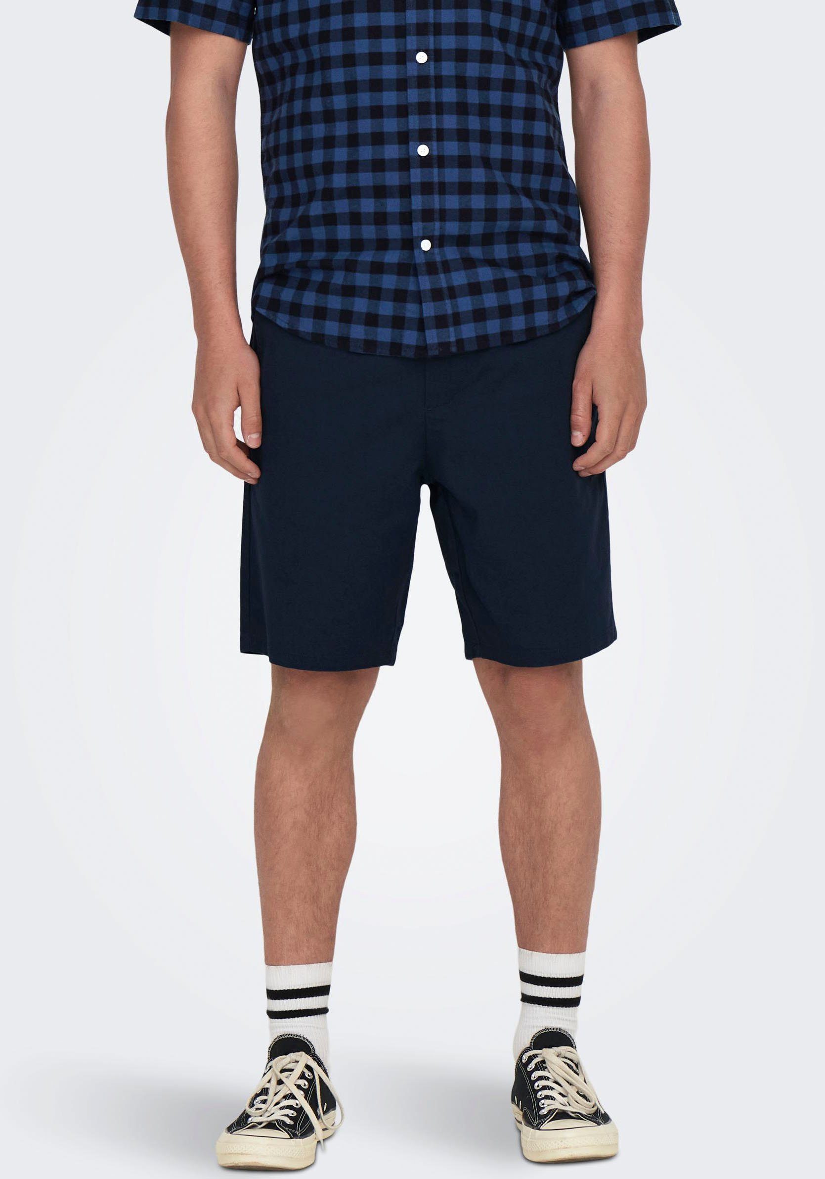 ONLY & SONS Short ONSLINUS 0007 COT LIN SHORTS NOOS