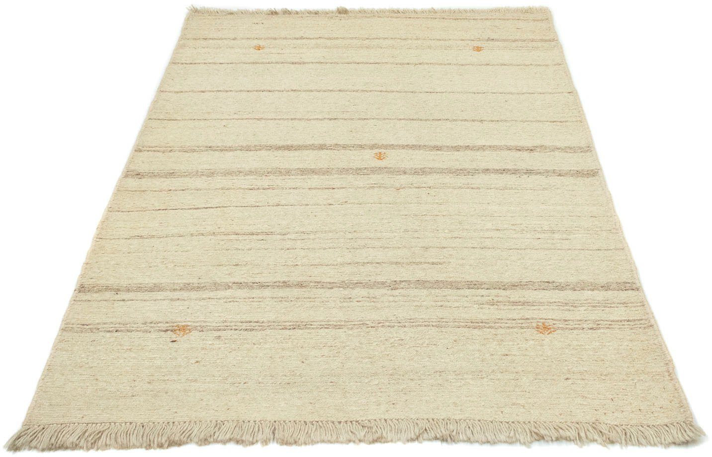 morgenland Wollen kleed Gabbeh-kleed met de hand geknoopt beige handgeknoopt