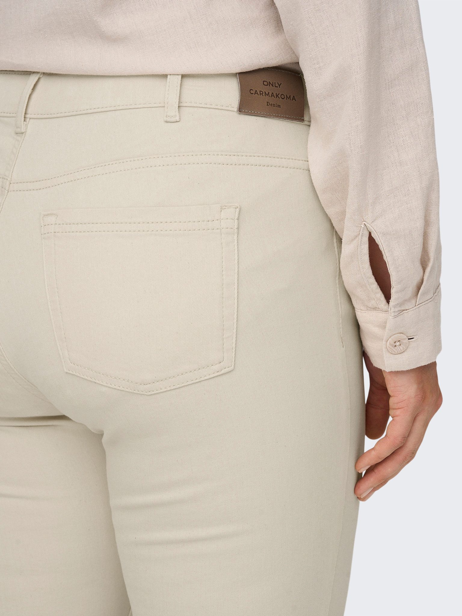 ONLY CARMAKOMA Ankle jeans CARWILLY REG ANK RAW SK DNM DOT019 NOOS