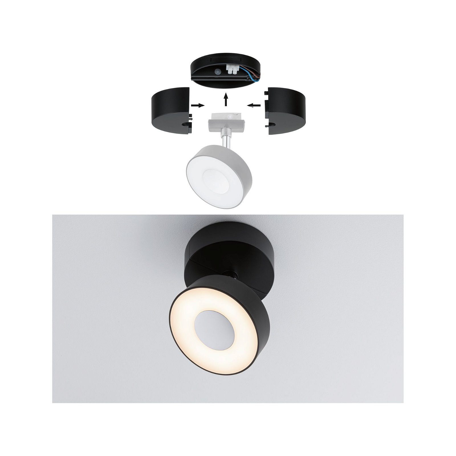Paulmann Railsysteem-lampen URail rail spot Base Enkelspot max. 50W 230V (1-delig)