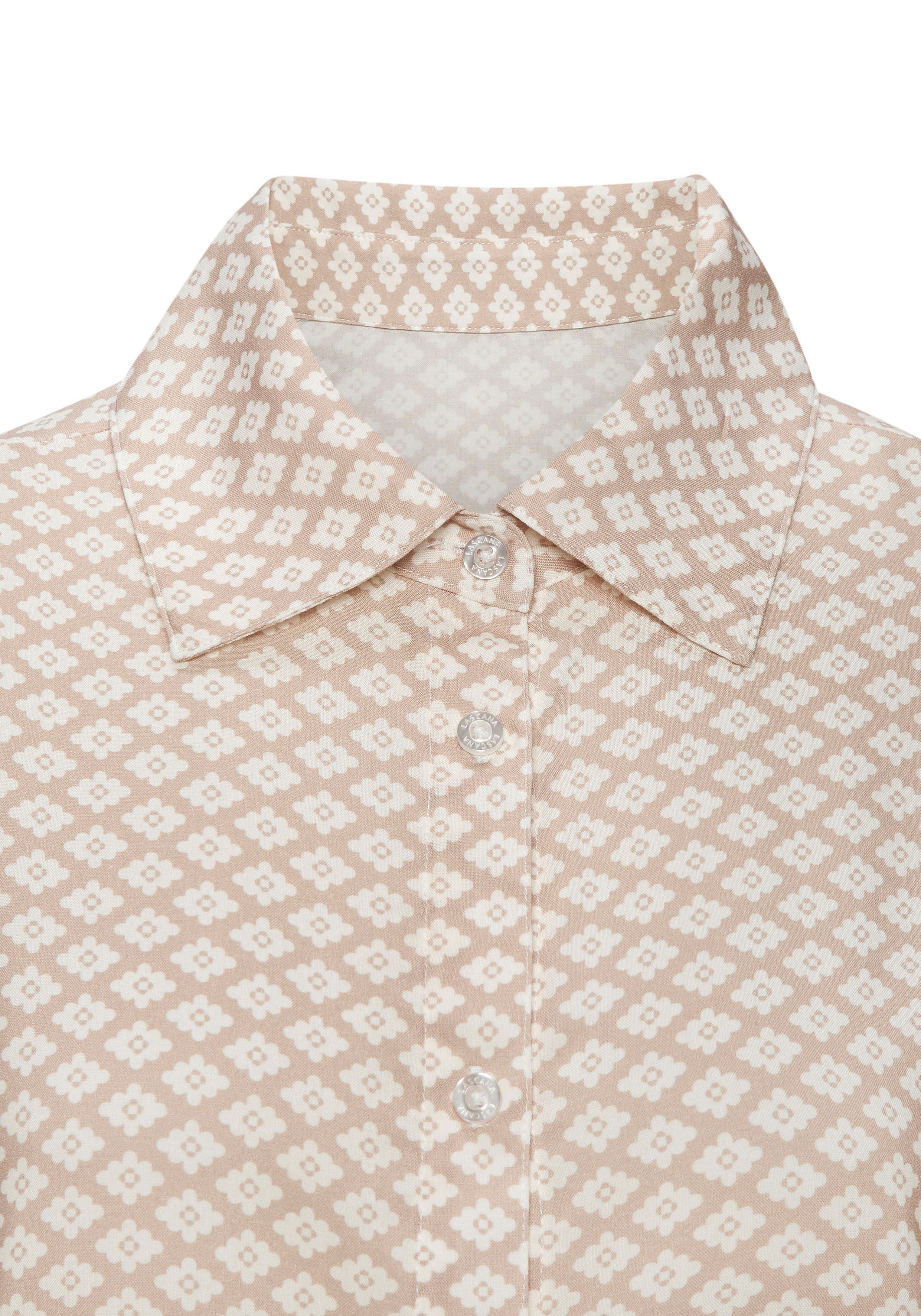 Lascana Pyjama top Met chique all-over print