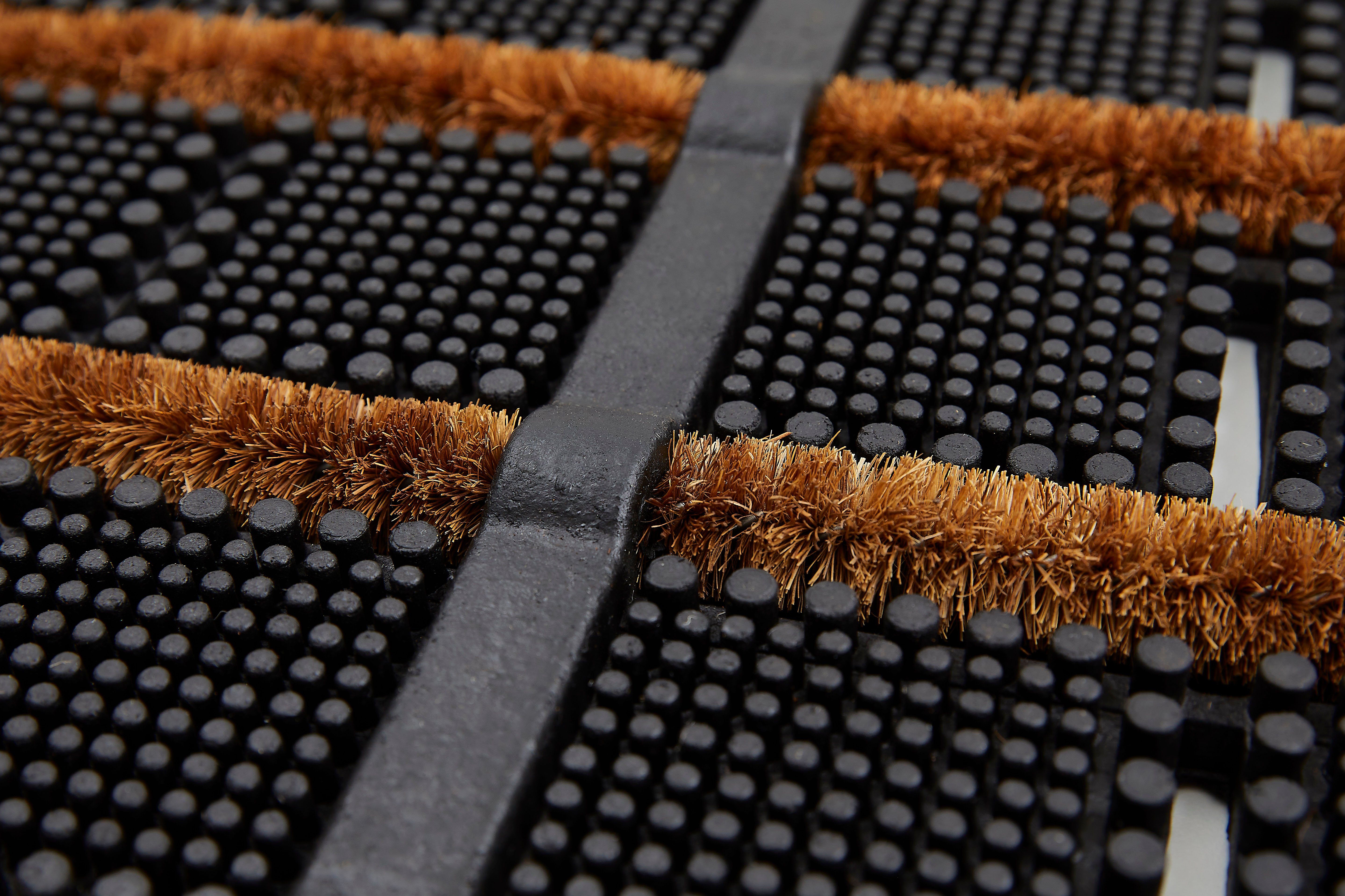 Andiamo Mat Robusta Inloopmat, met borstels van kokos, geschikt voor binnen en buiten
