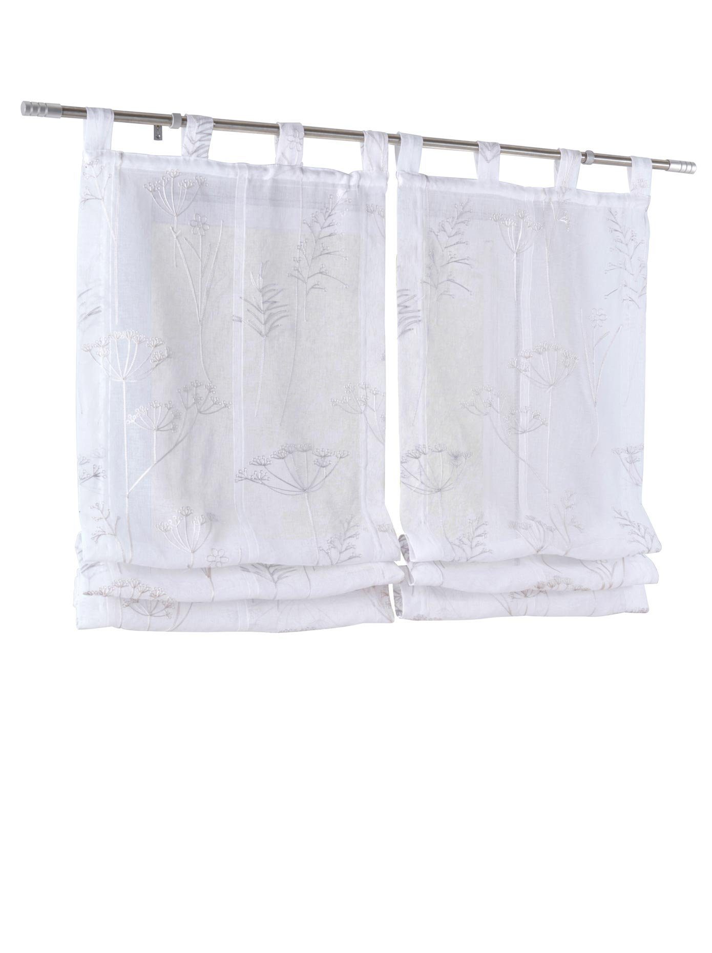 heine home Romeins rolgordijn (1 stuk) vouwgordijnen & jaloezieën maat 80 cm x 140 cm beige