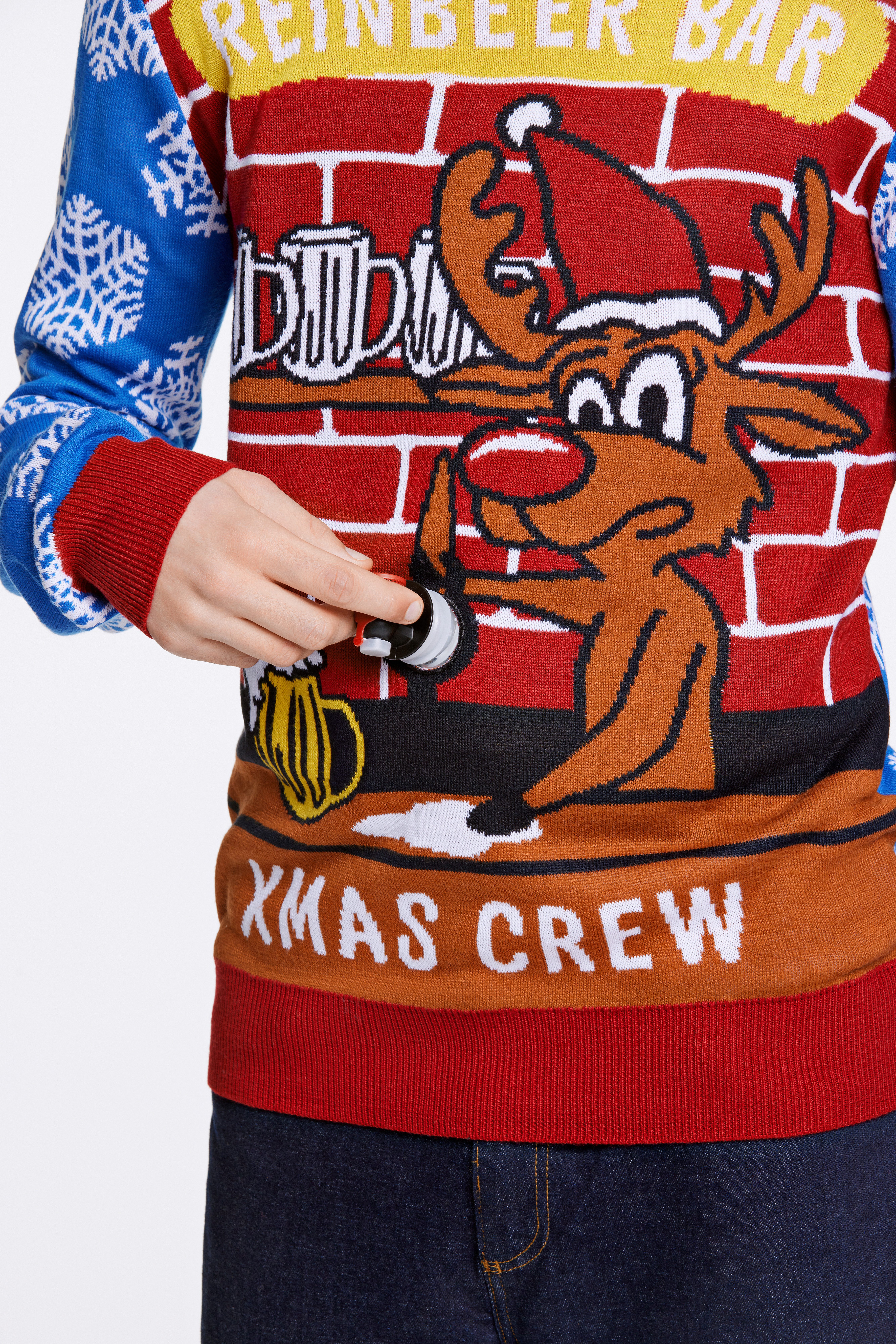 LINDBERGH Gebreide trui met kerstmotief
