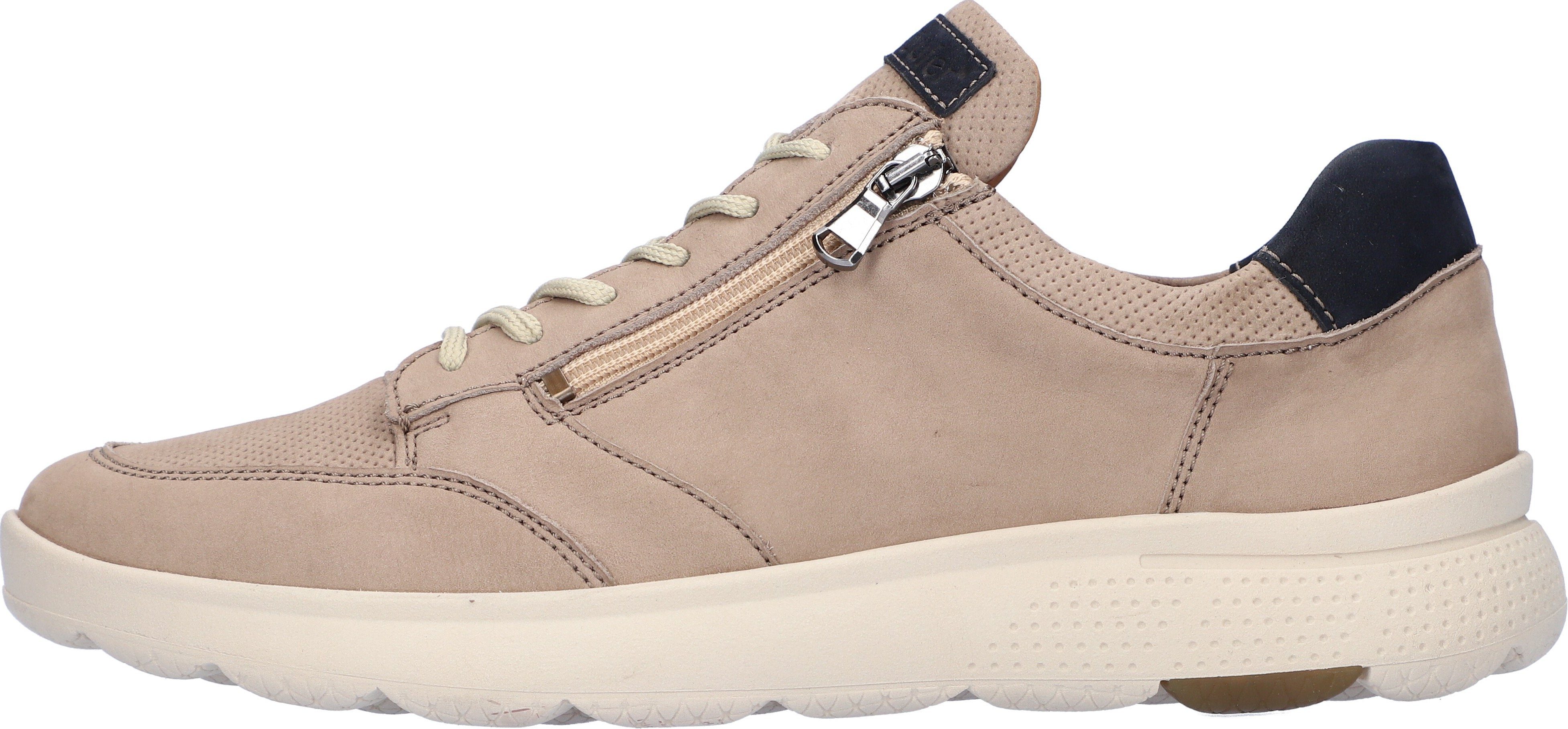 Waldläufer Sneakers Heiko in schoenwijdte h (= zeer breed), vrijetijdsschoen, lage schoen, veterschoen