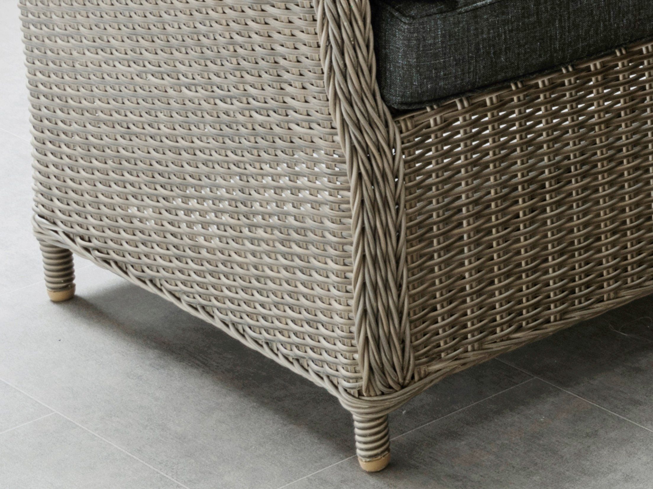 Destiny Tuin-eethoek Palma Aluminium, polyrotan (10-delig)