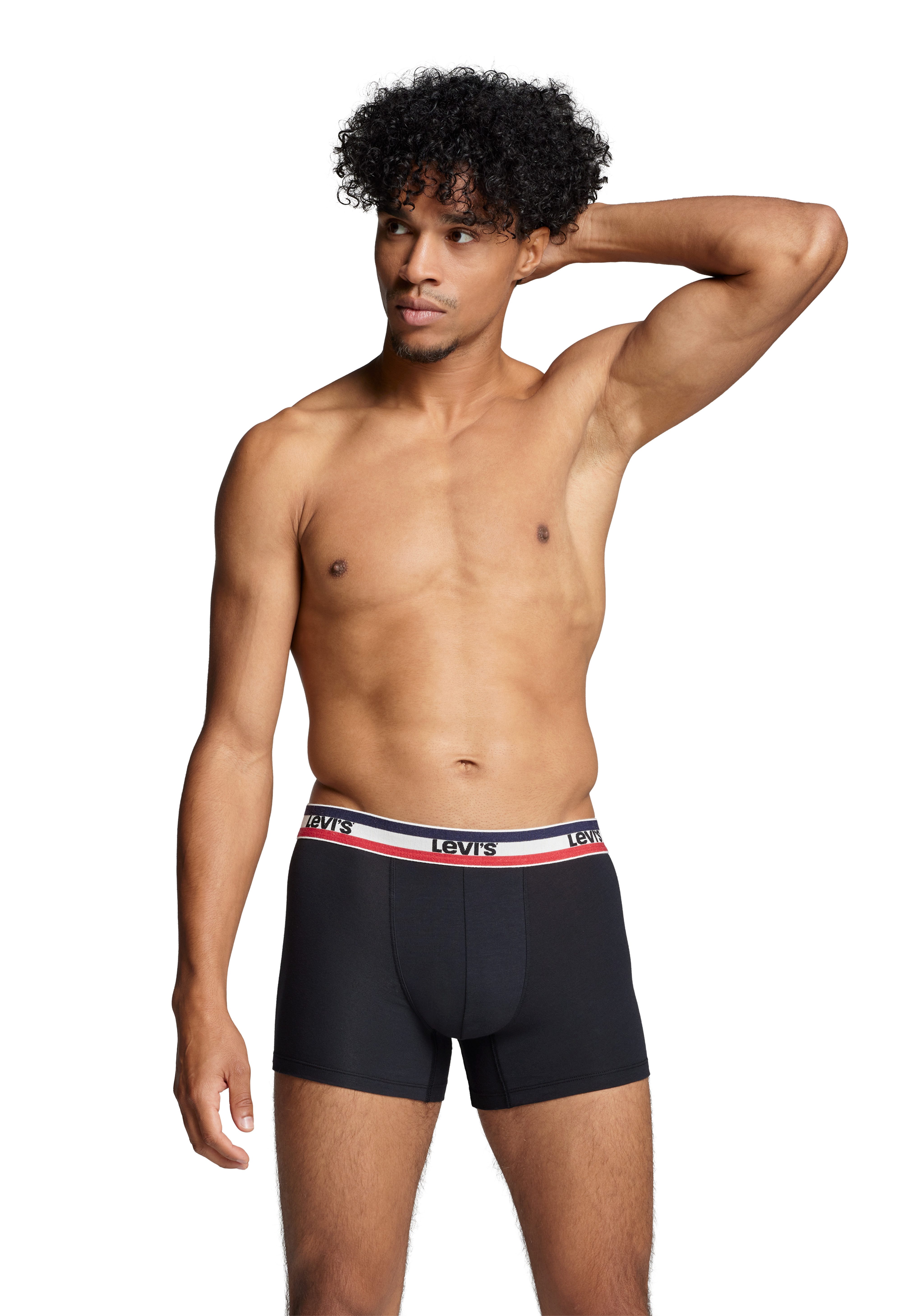 Levi's® Boxershort LEVIS MEN SPRTSWR LOGO BOXER BRIEF 3P (Set van 3)