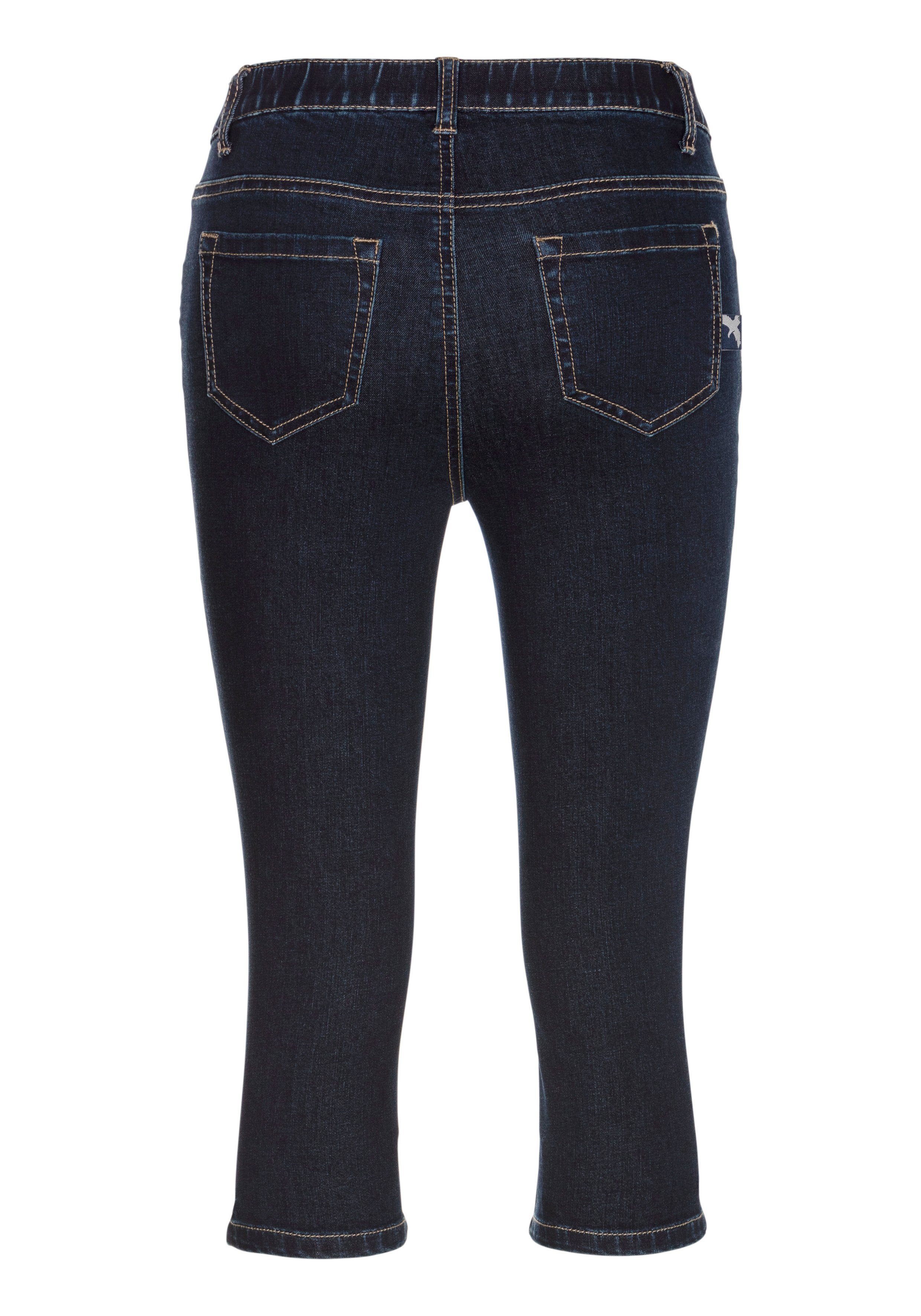 Arizona Capri jeans Ultra Stretch extra-strak gesneden pasvorm, hoge taille, in capri-lengte