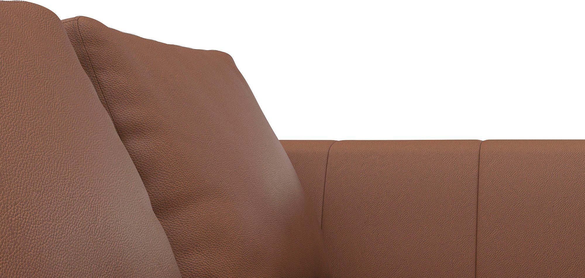FLEXLUX Hoekbank Loano, super comfortabel zitcomfort door koudschuim in de zitting, L-vorm
