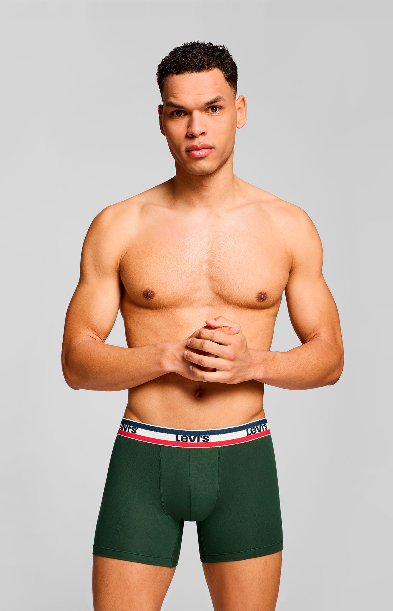 Levi's® Boxershort LEVIS MEN SPRTSWR LOGO BOXER BRIEF 3P (Set van 3)