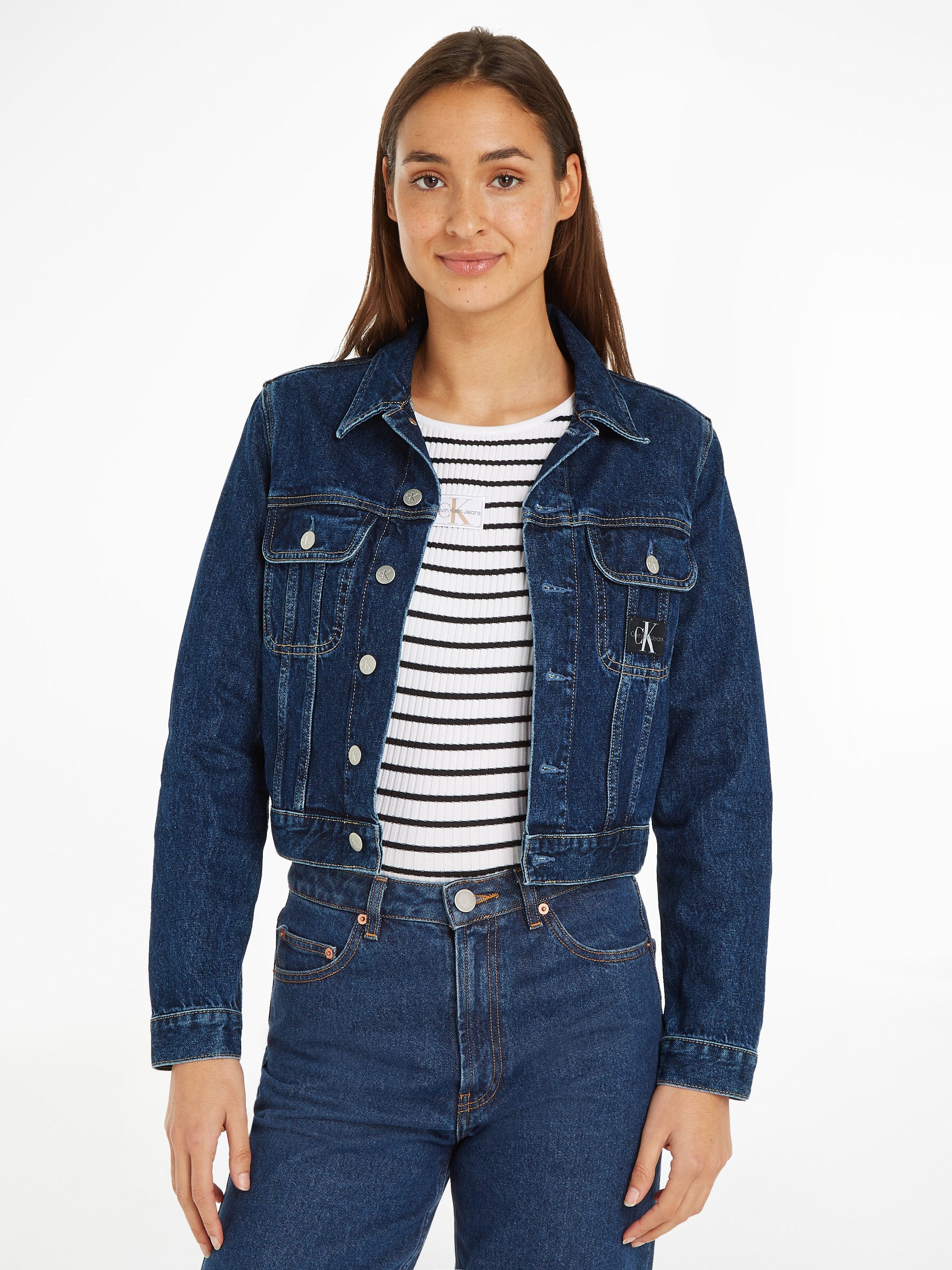 Calvin Klein Jeansjack CROPPED 90'S DENIM JACKET