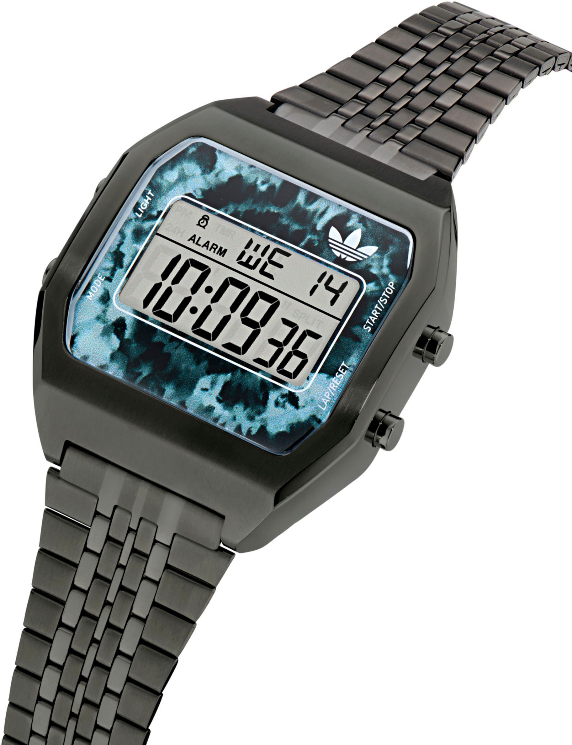 adidas Originals Digitale klok DIGITAL TWO Quartzhorloge, horloge, herrenuur, damenuur, unisex, roestvrijstalen band