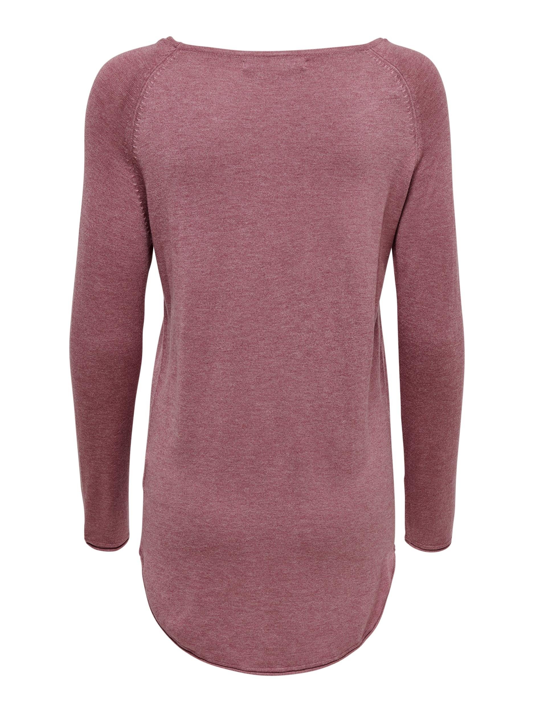 Only Lange trui ONLMILA LACY L/S LONG PULLOVER KNT NOOS