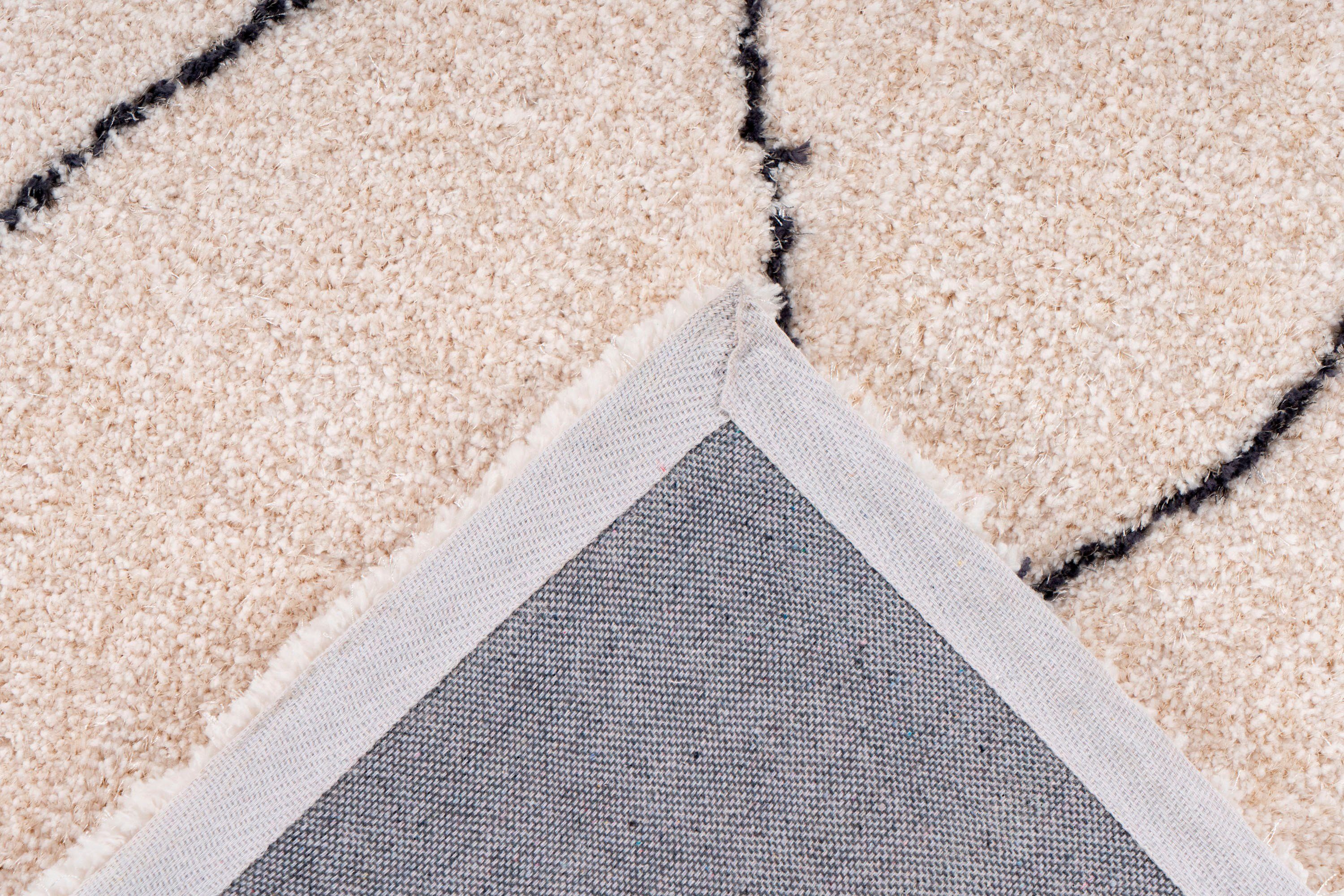 calo-deluxe Hoogpolig vloerkleed Elvar-4000 bijzonder zacht door microvezel, woonkamer