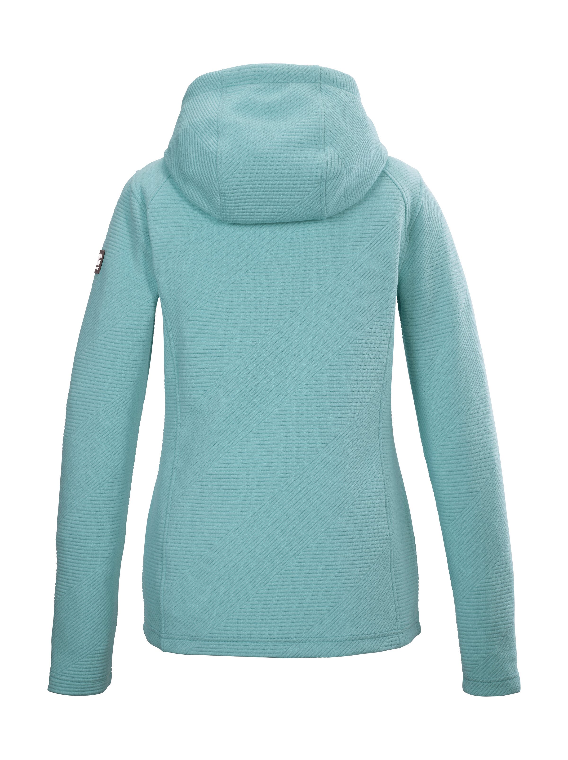 Killtec Vest KOS 33 WMN FLX JCKT Dames powerstretchjack met capuchon, zakken, kinbescherming