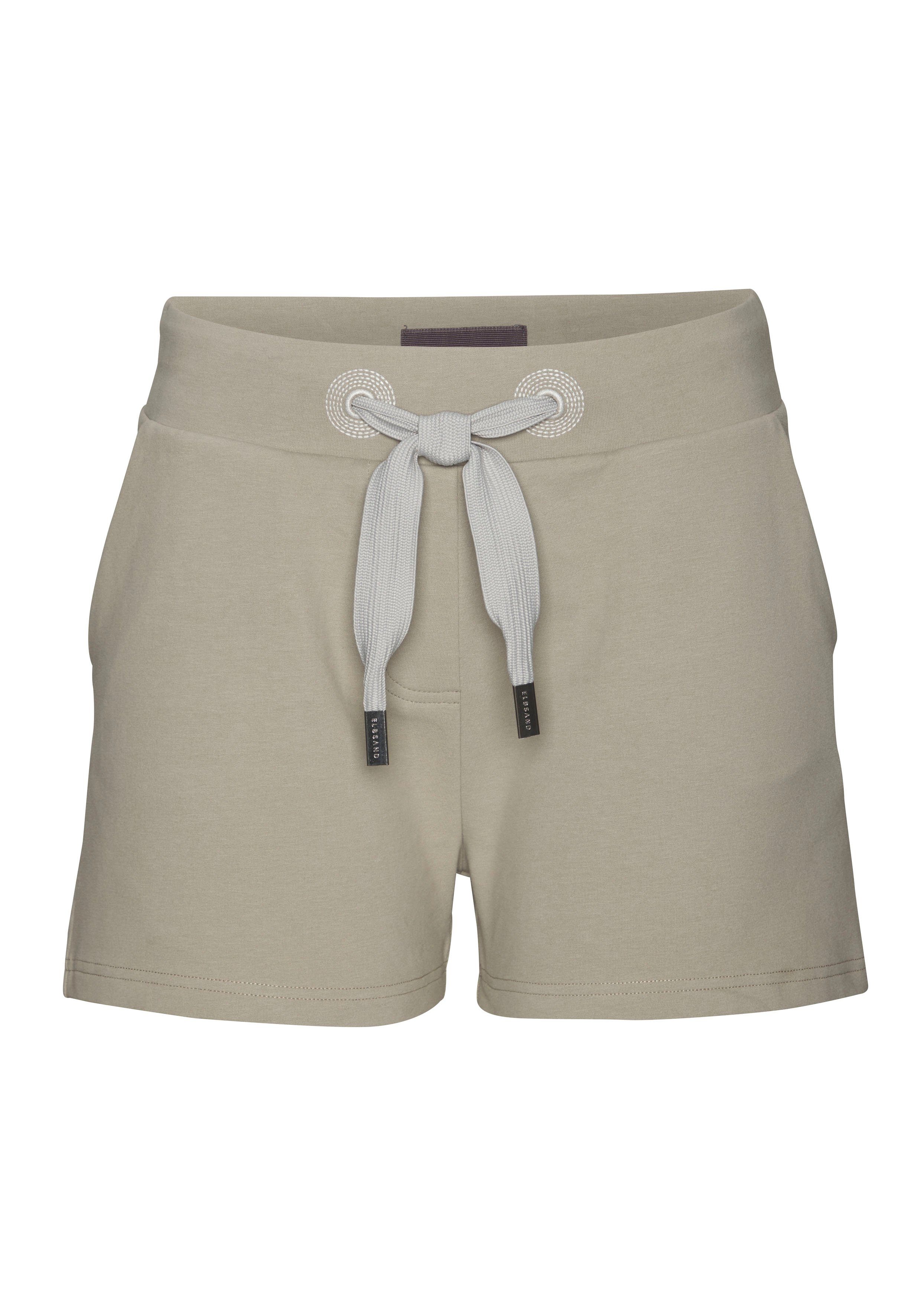 Elbsand Sweatshort Melros met zakken, korte broek van katoen, strandbroek, sportief-casual