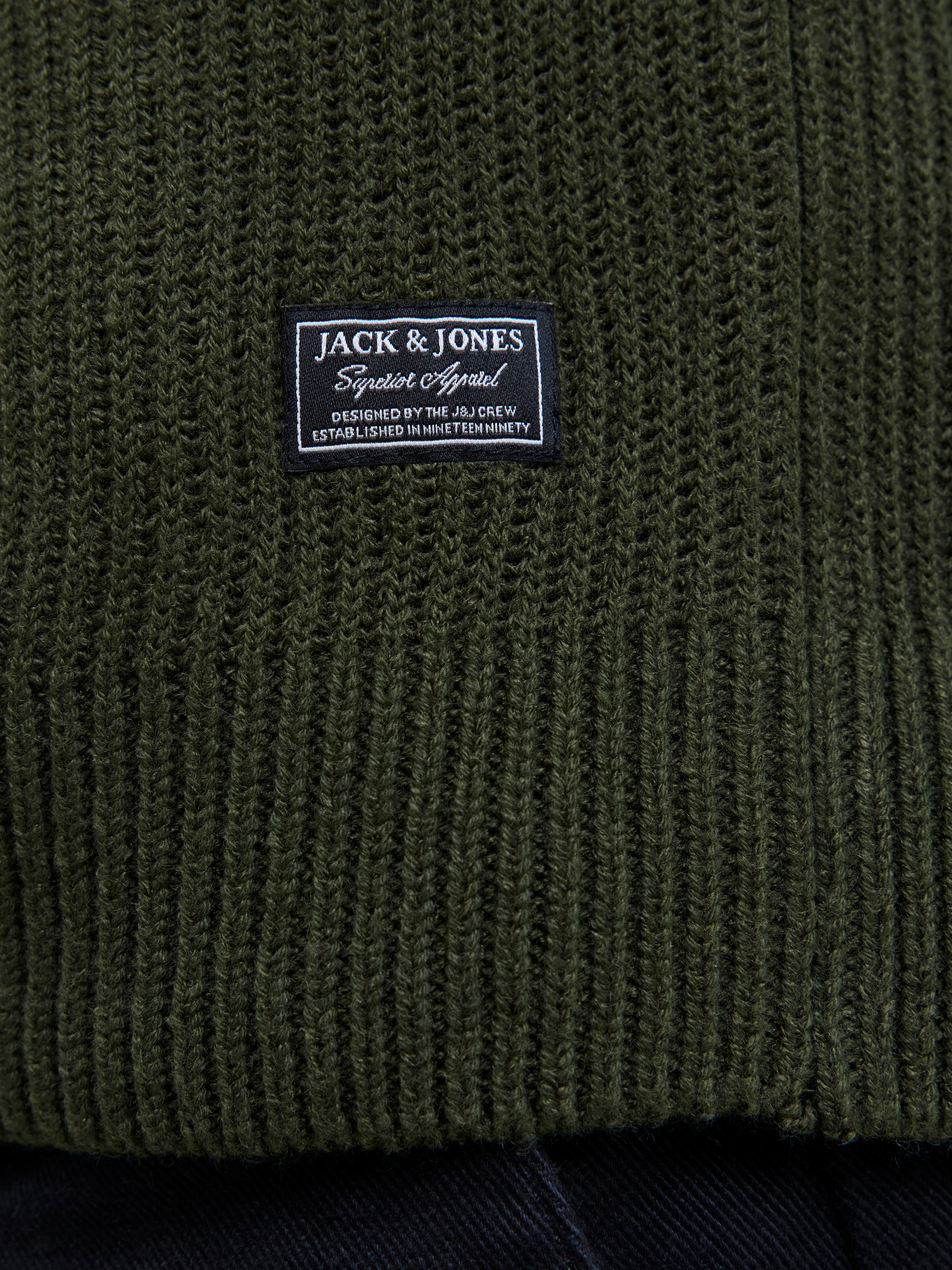 Jack & Jones Coltrui JJPANNEL KNIT ROLL NECK AW25