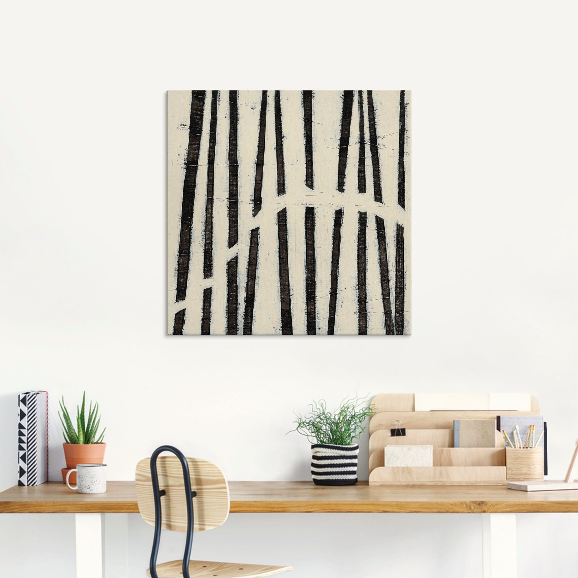Artland Print op glas Hiëroglief I in verschillende maten