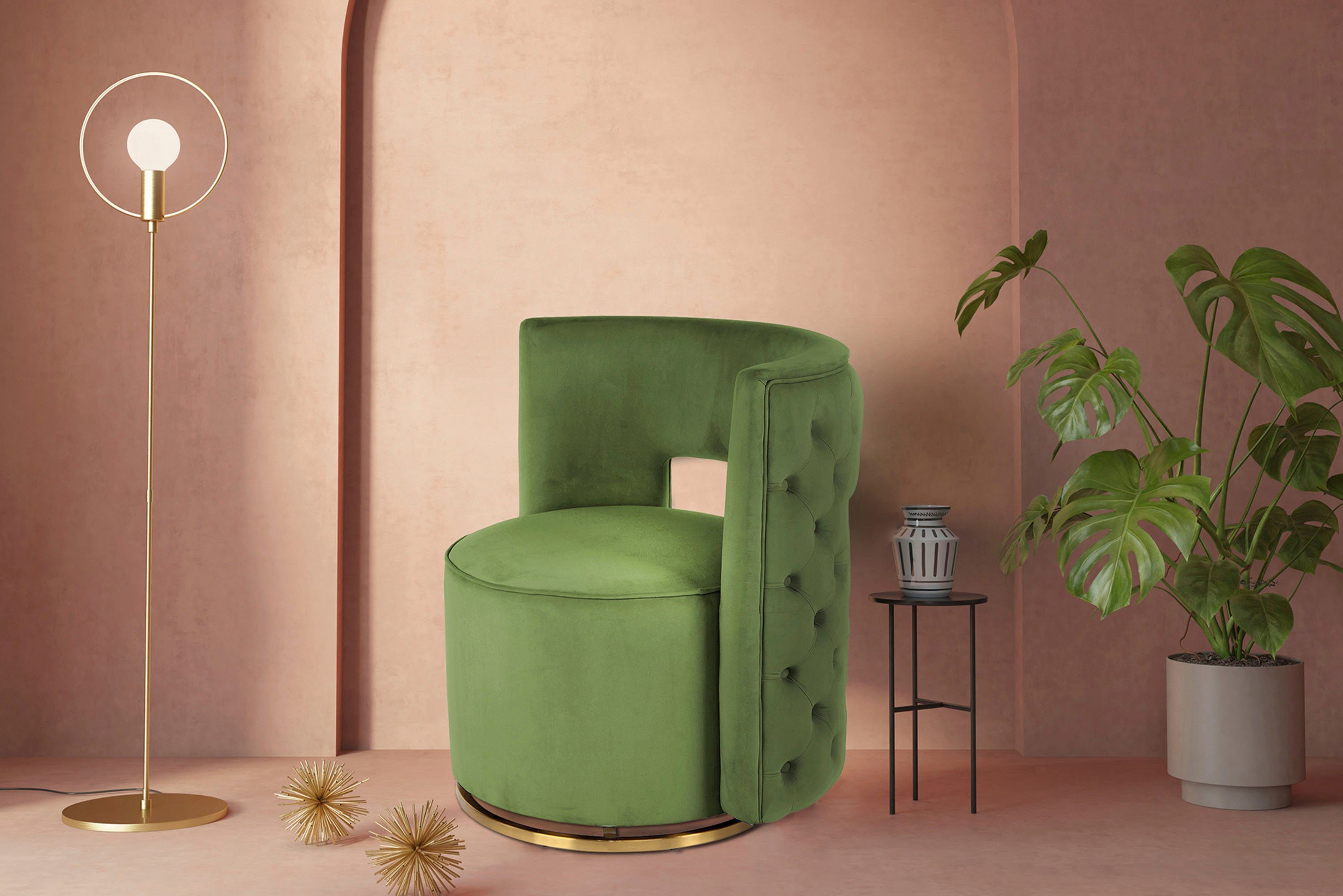 Kayoom Fauteuil Draaistoel Sophistic, BESTSELLER! hoogwaardig frame van ijzer (1 stuk)