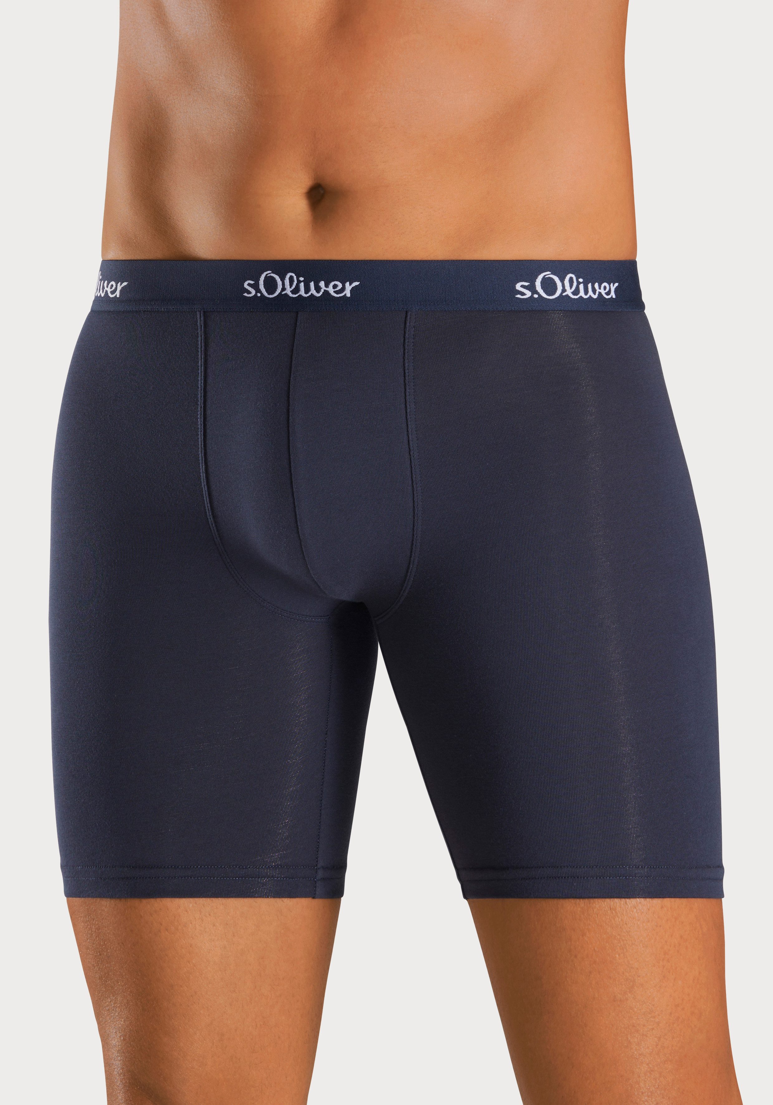 s.Oliver RED LABEL Beachwear Boxershort voor heren (set, 3 stuks)