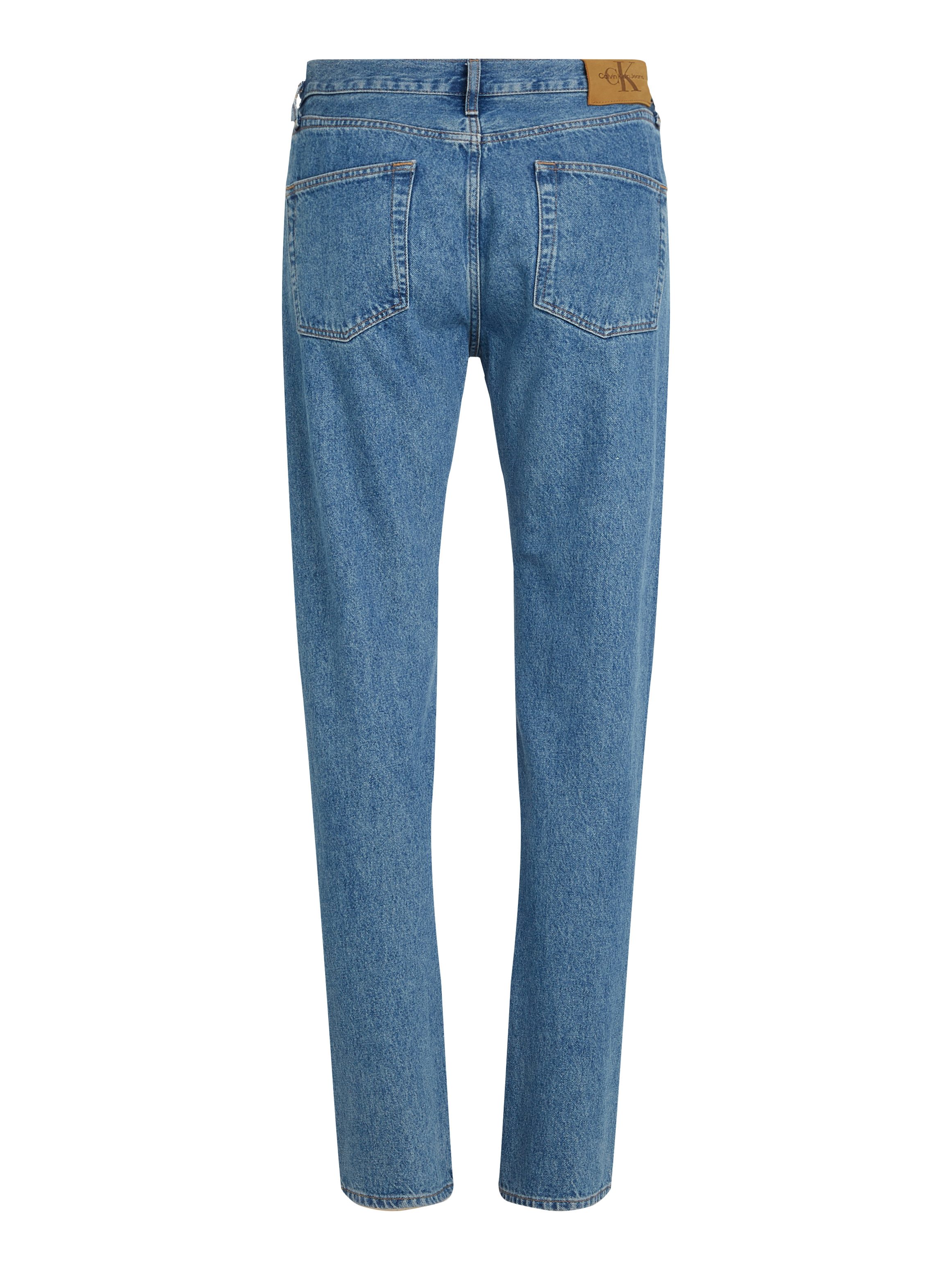 Calvin Klein Straight jeans STANDARD STRAIGHT Muntzakje logo borduursel