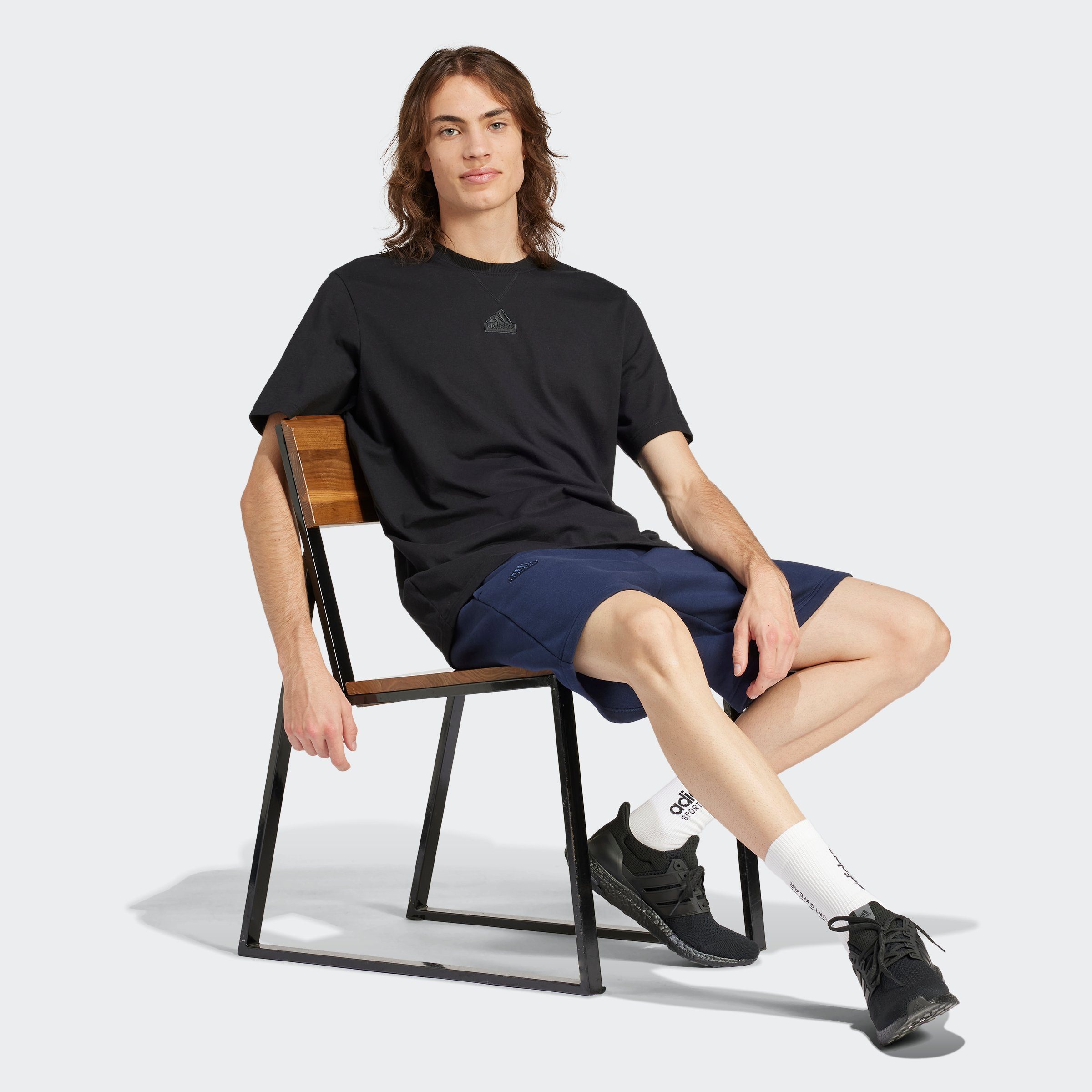adidas Sportswear Short M ALL SZN G SHO Sweatshorts van zacht materiaal (1-delig)