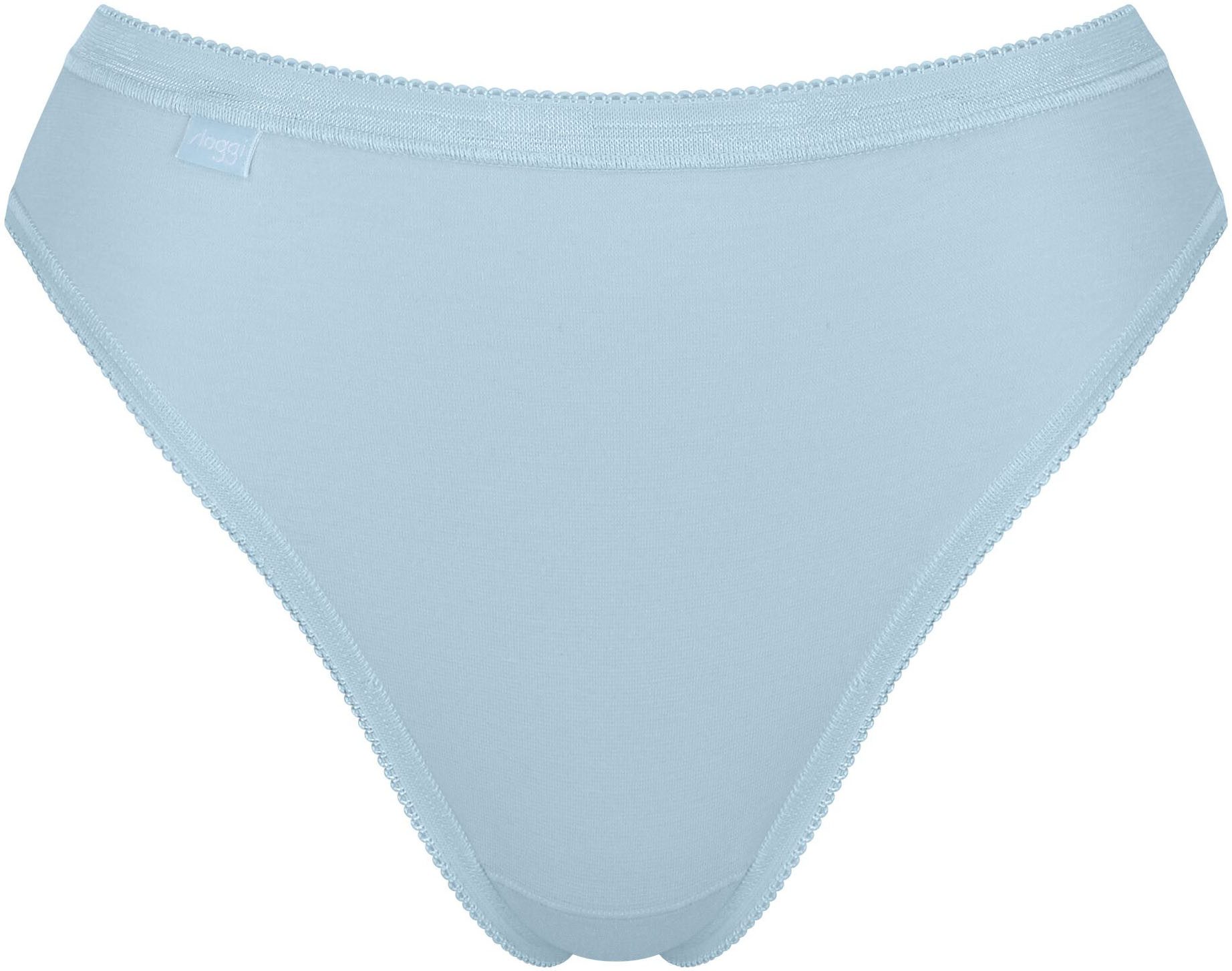 Sloggi Tai slip Basic + perfecte pasvorm hoge beenuitsnijding gladde naden (3 stuks)