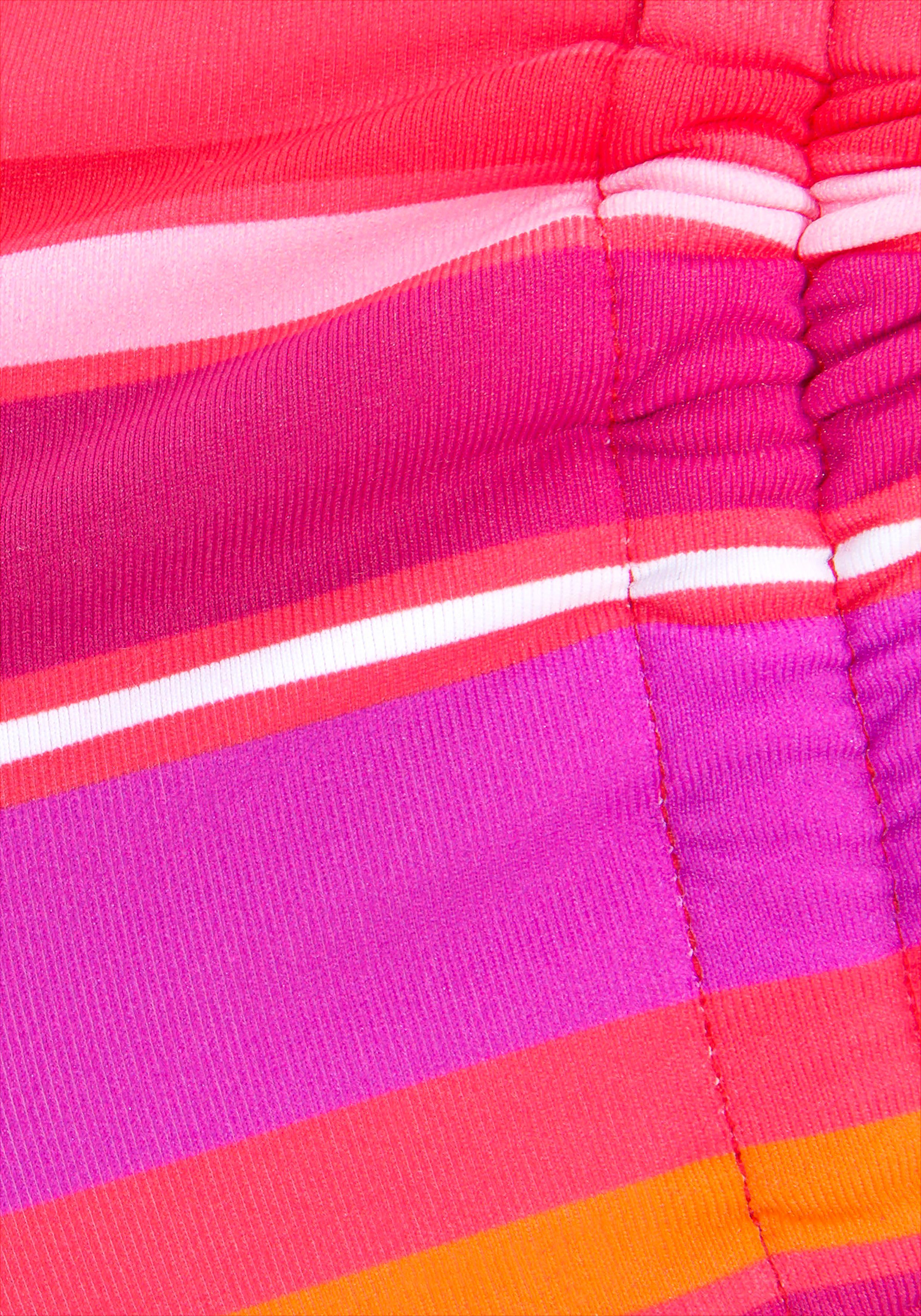 s.Oliver RED LABEL Beachwear Bikinitop met beugels Fun in een trendy streepdessin