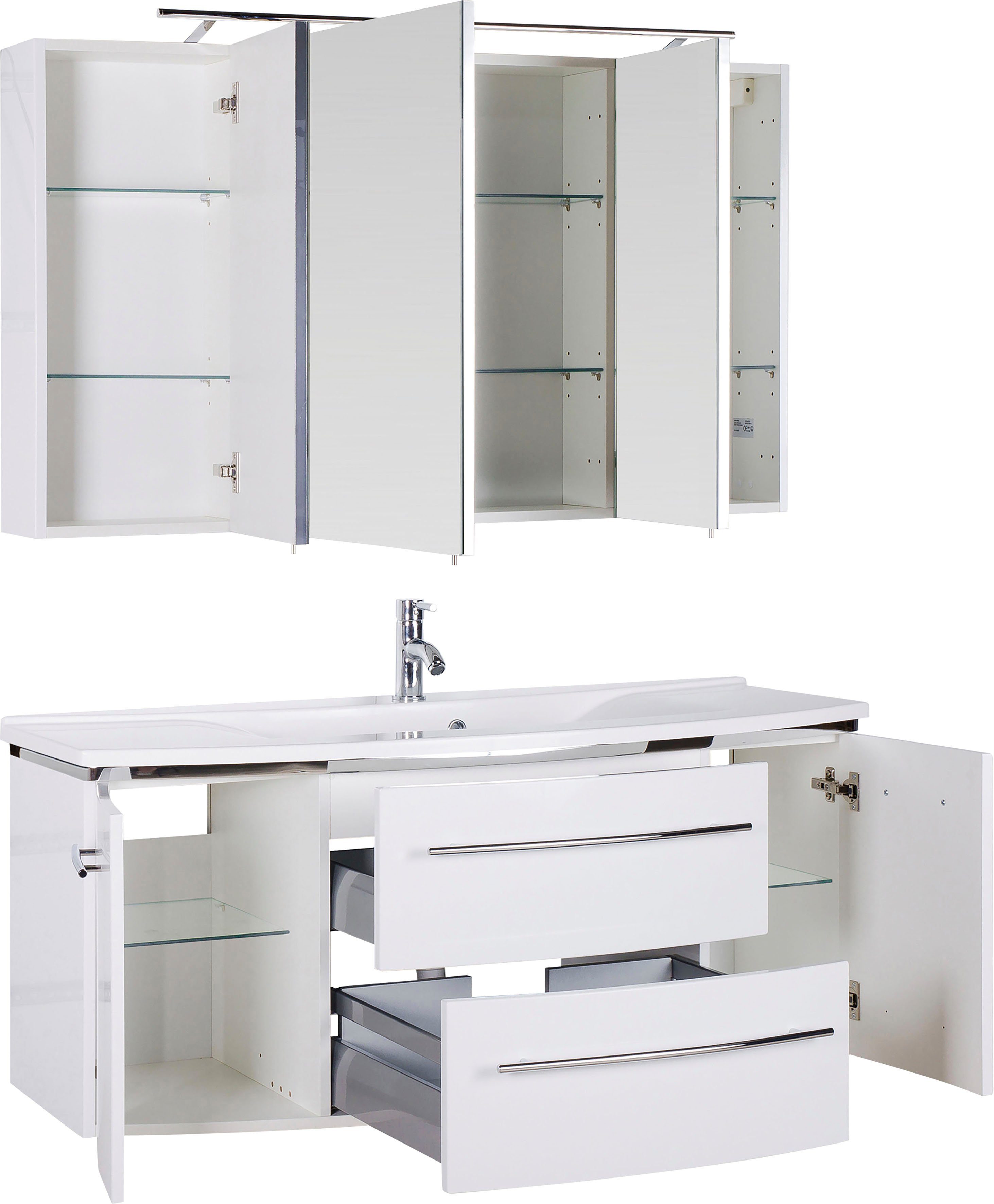 MARLIN Badkamerserie 3040 , breedte 120 cm (2-delig)