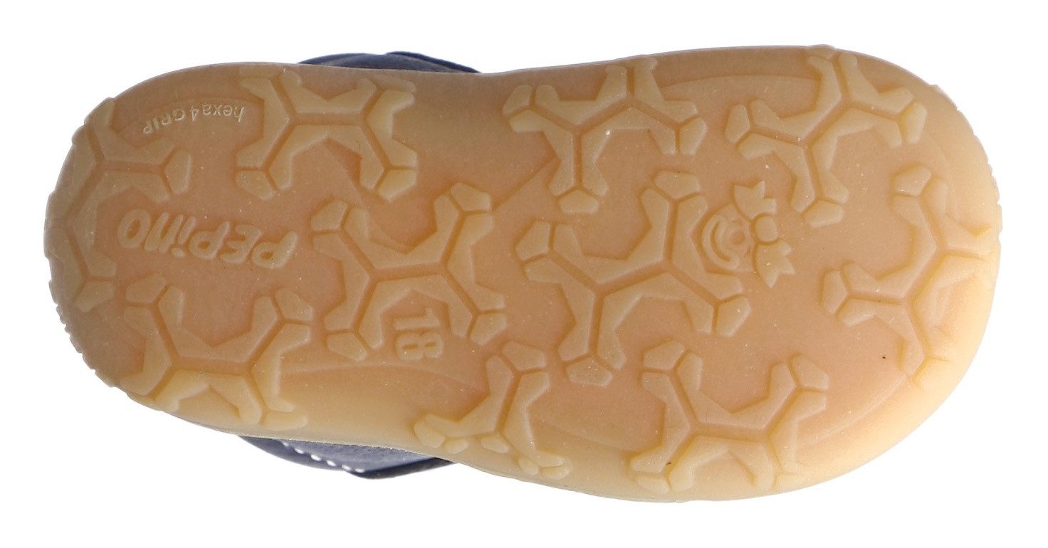 PEPINO by RICOSTA Babyschoentjes CORY W DAME: Breed , veterschoen met breedtemetingssysteem, leer, maat sjabloon te downloaden