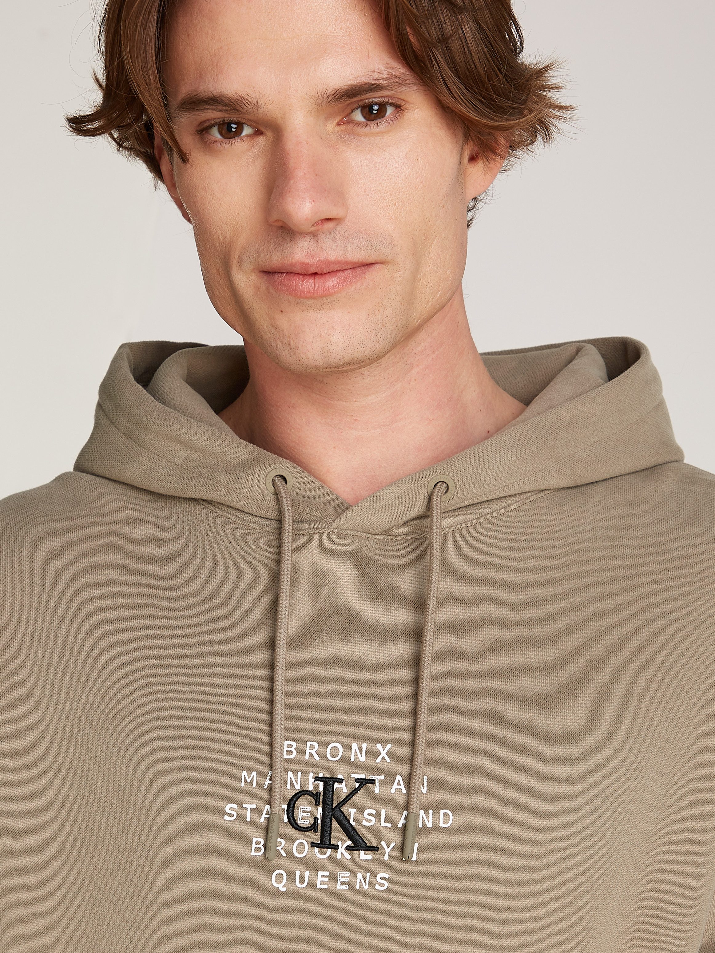 Calvin Klein Sweatshirt NYC STAMP GRAPHIC HOODIE