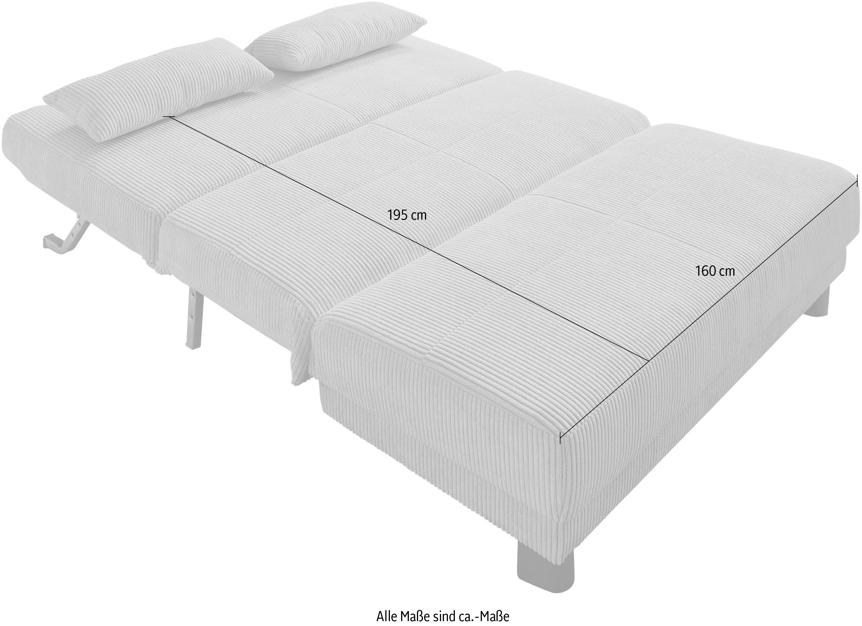 INOSIGN Slaapbank GINA in een handomdraai van bank in bed te veranderen