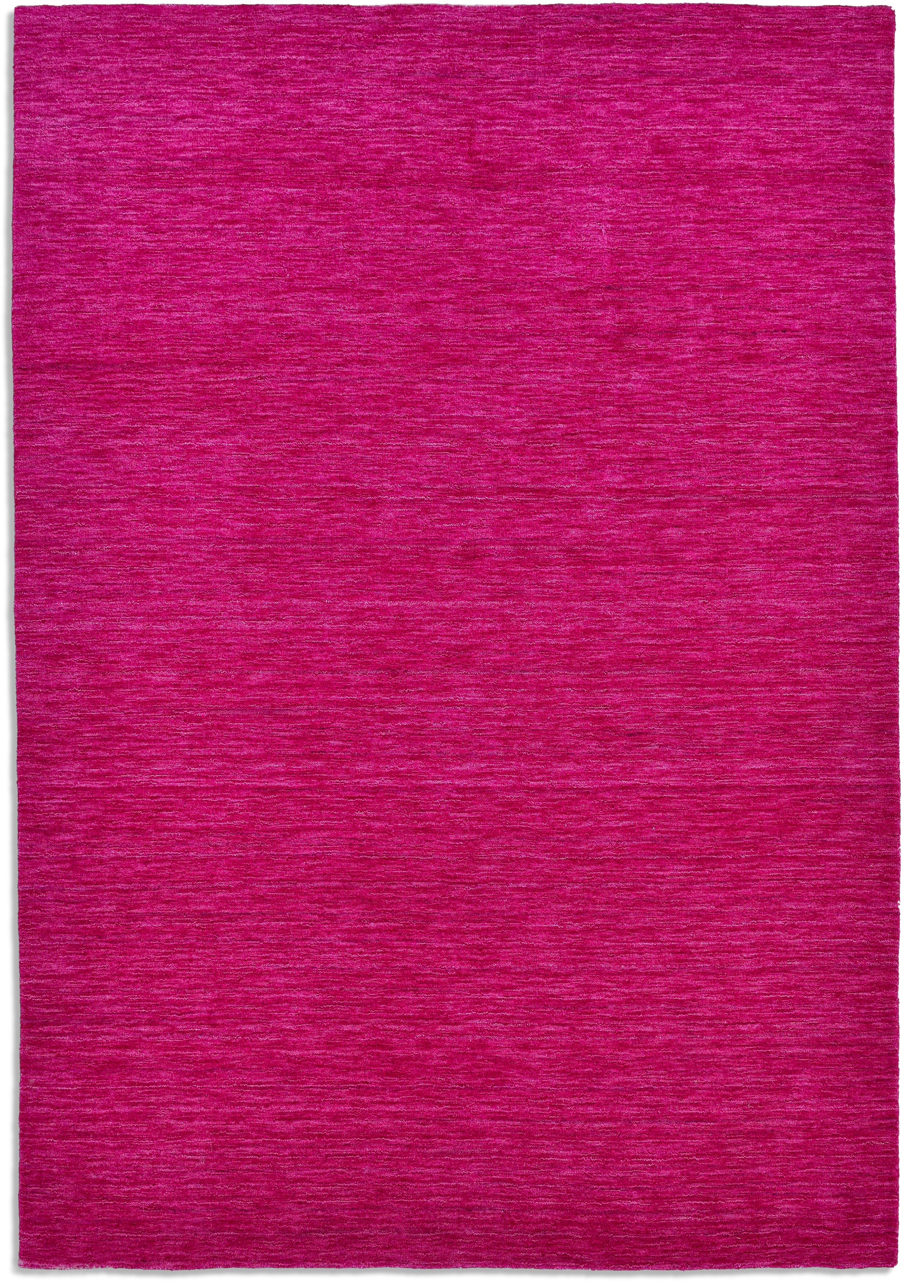 THEKO Wollen kleed Holi Unikleuren, iets mêlee, zuivere wol, met de hand geweven met knoop-look