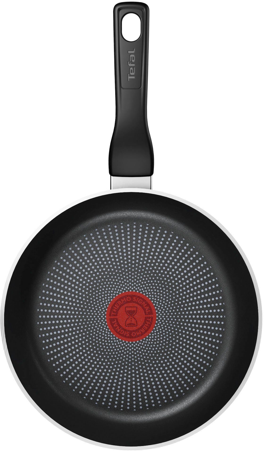 Tefal Koekenpan Recycled On, Inductie uit 100% gerecycled aluminium, anti-aanbaklaag, thermo-signaal