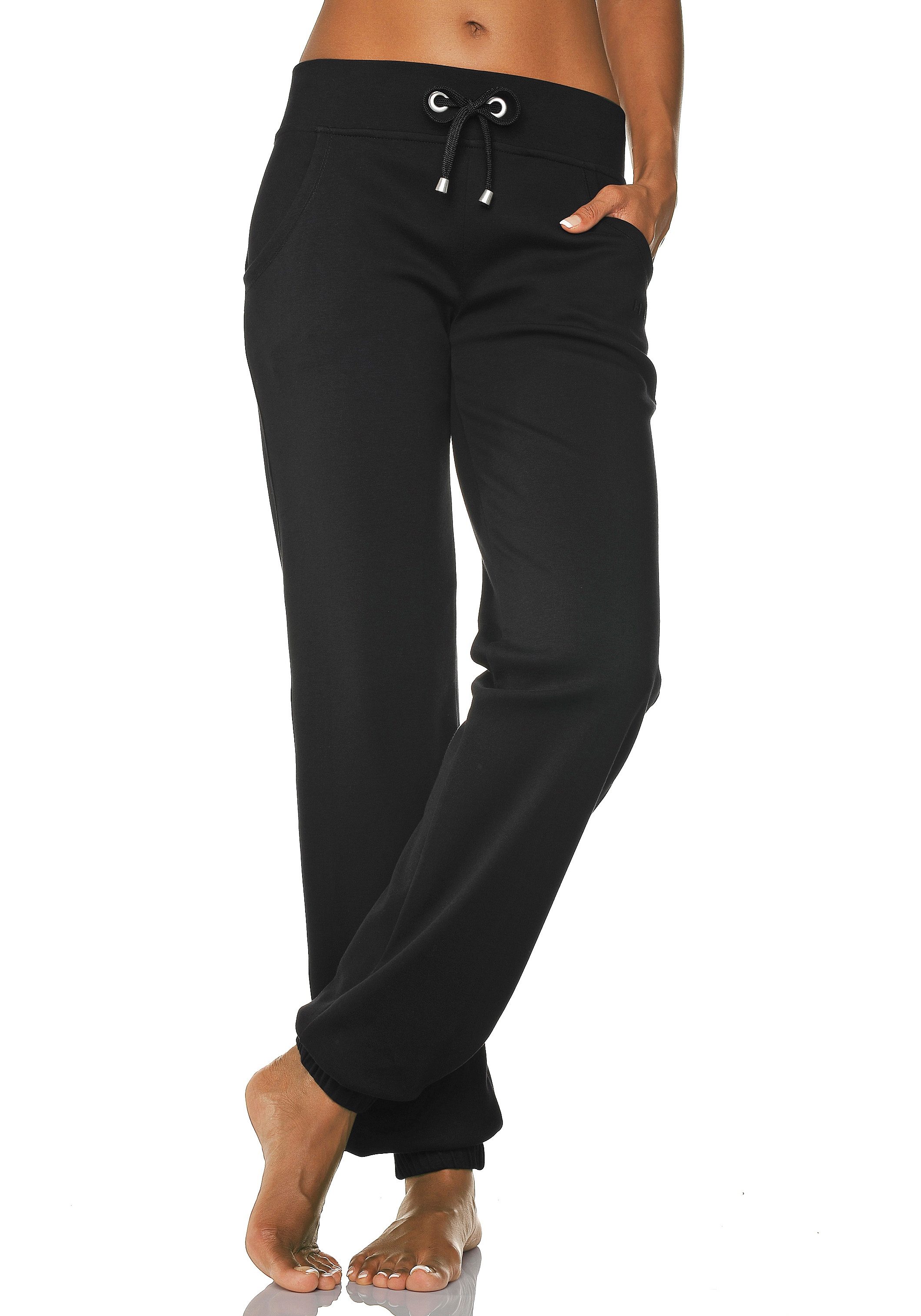 H.I.S Relaxbroek met brede tailleband, loungewear, loungepak