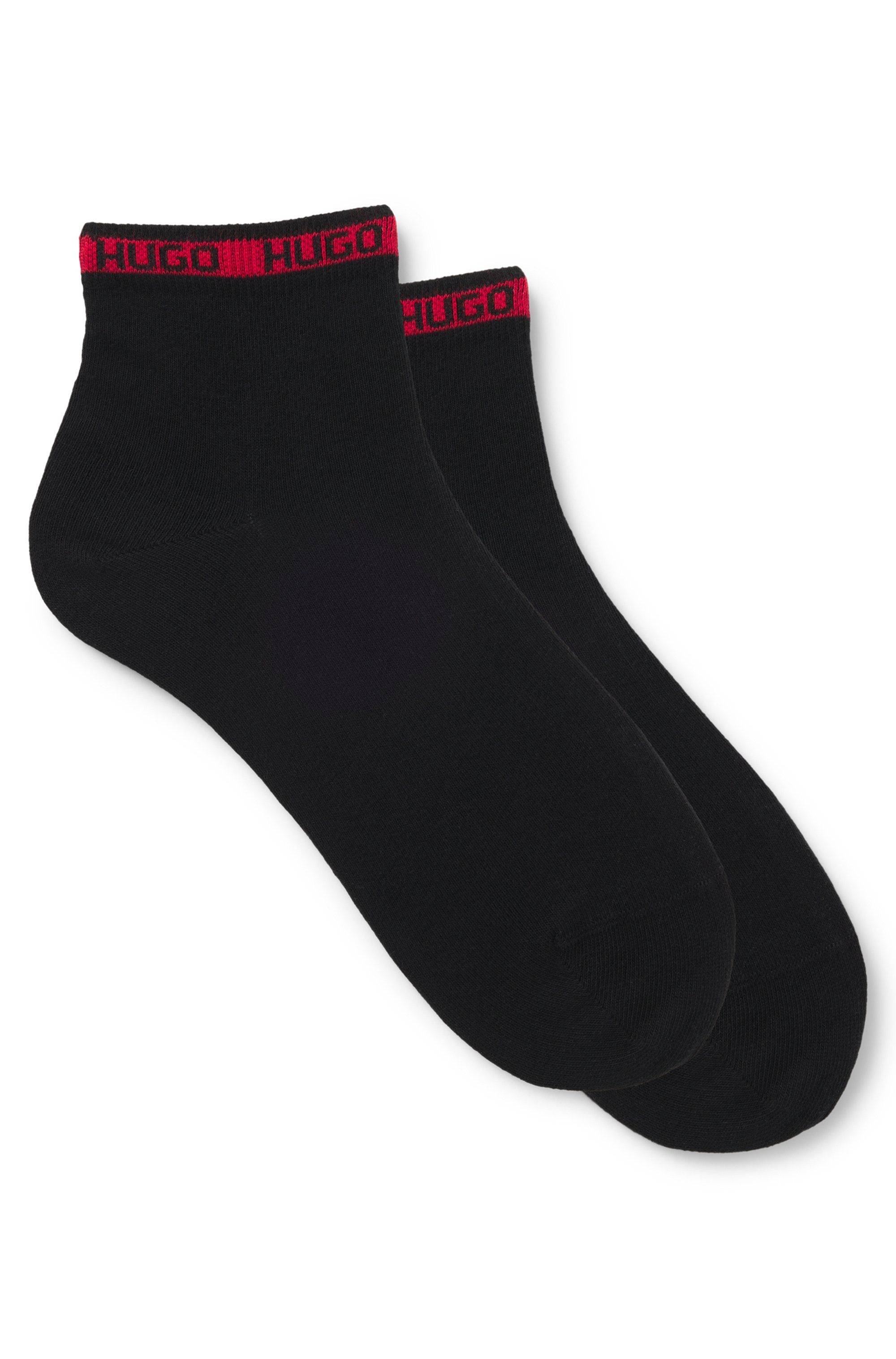 HUGO underwear Vrijetijdssokken 2P SH TAPE CC 102 met hugo logo-opdrukken (Set van 2)