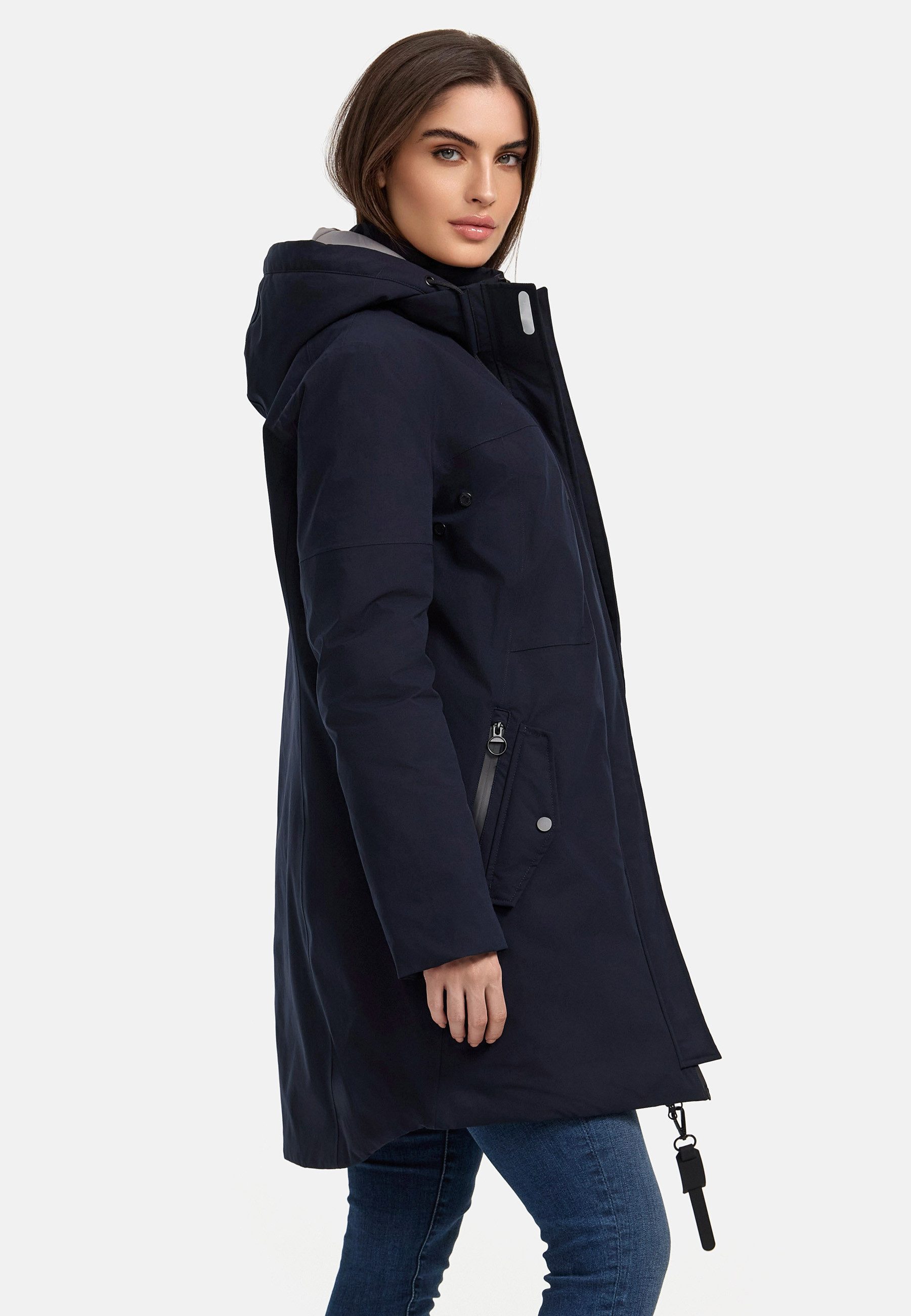 MANISA Winterjas met een capuchon