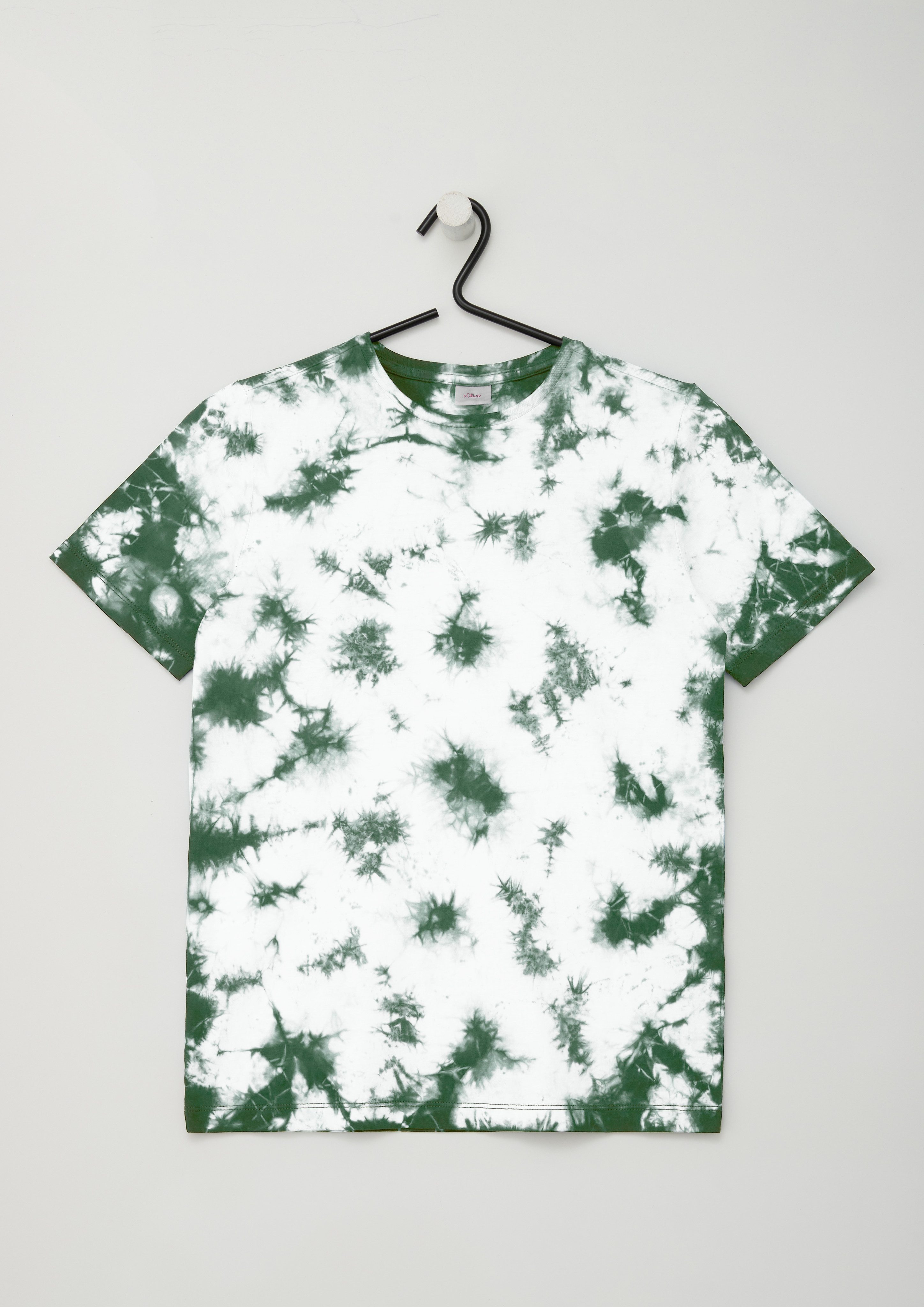 s.Oliver RED LABEL Junior T-shirt met batikeffect