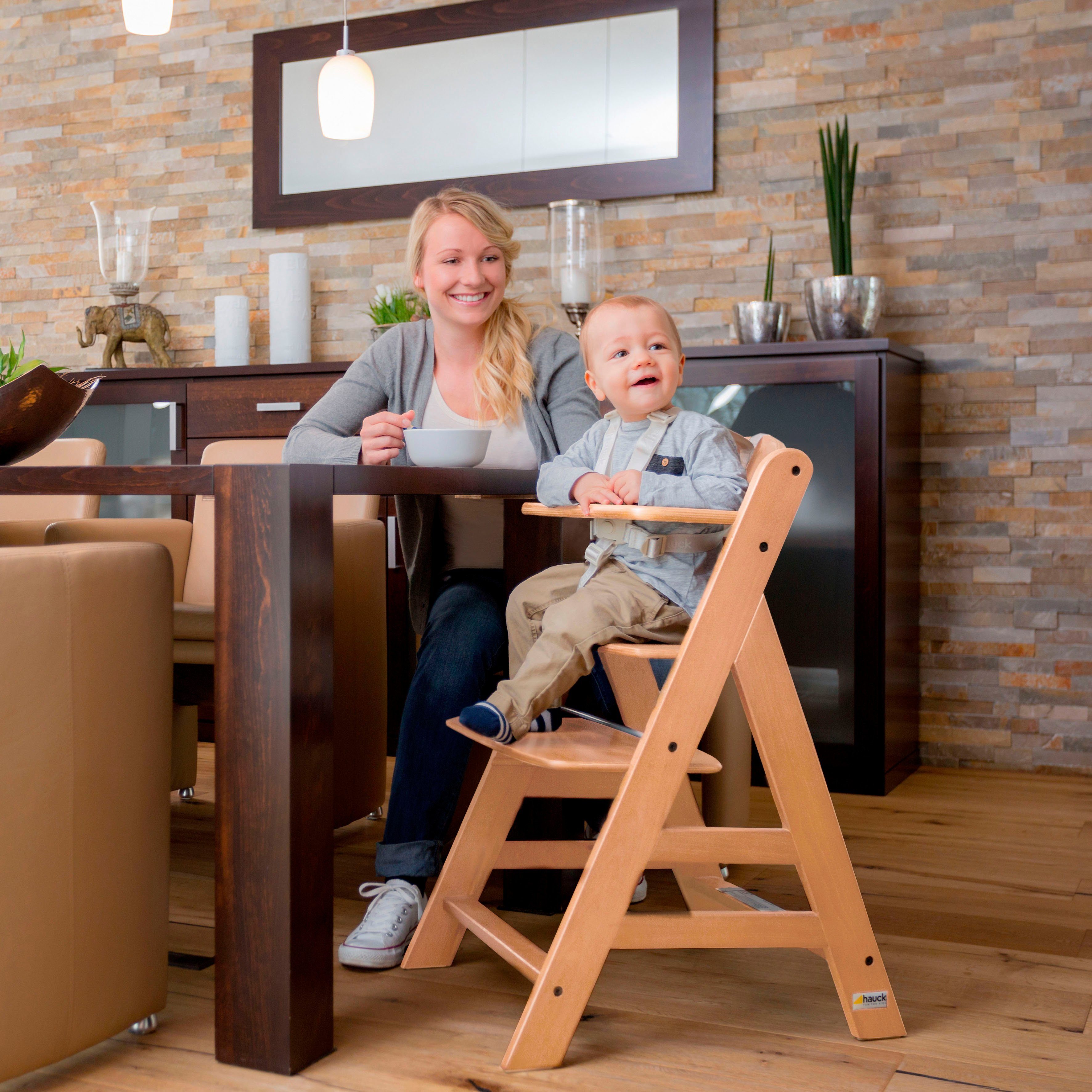 Hauck Kinderstoel Alpha+, Natuurlijk
