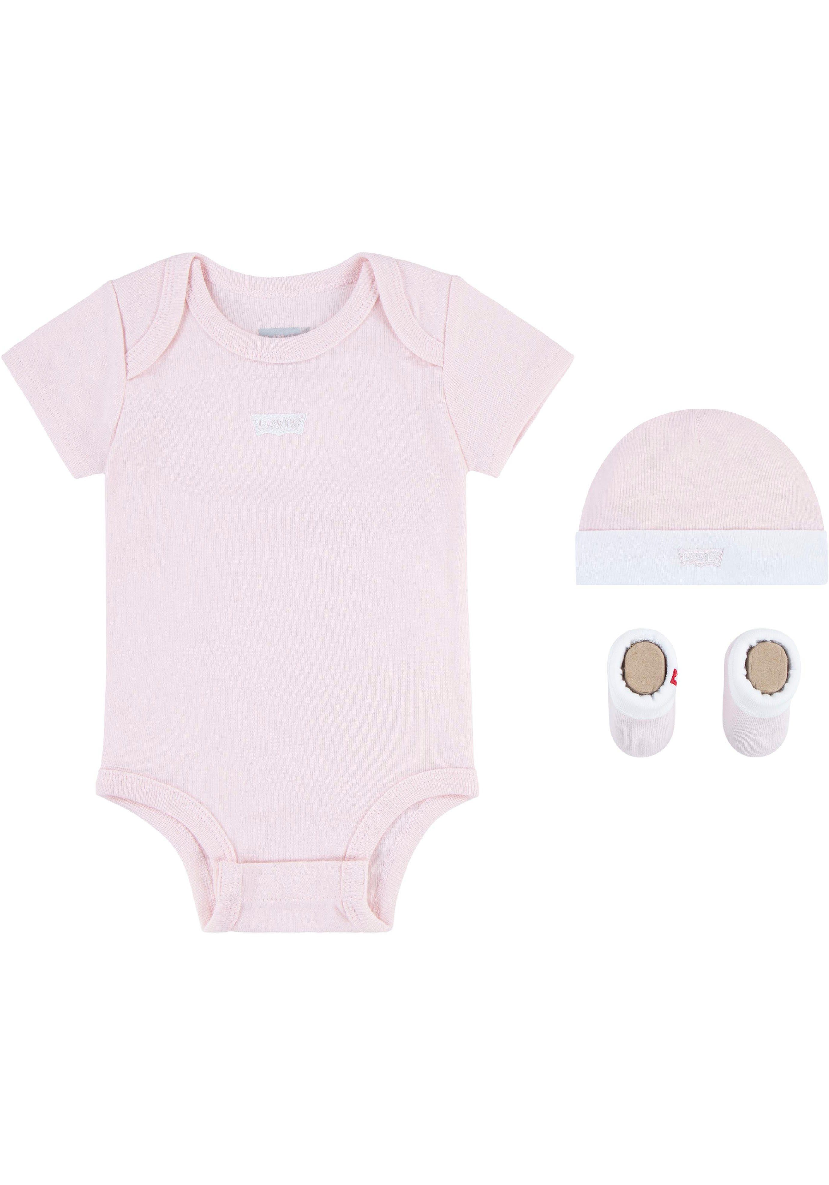 Levi's Kidswear Newborn-cadeauset LHN BATWING3PC SET (set, 3-delig)