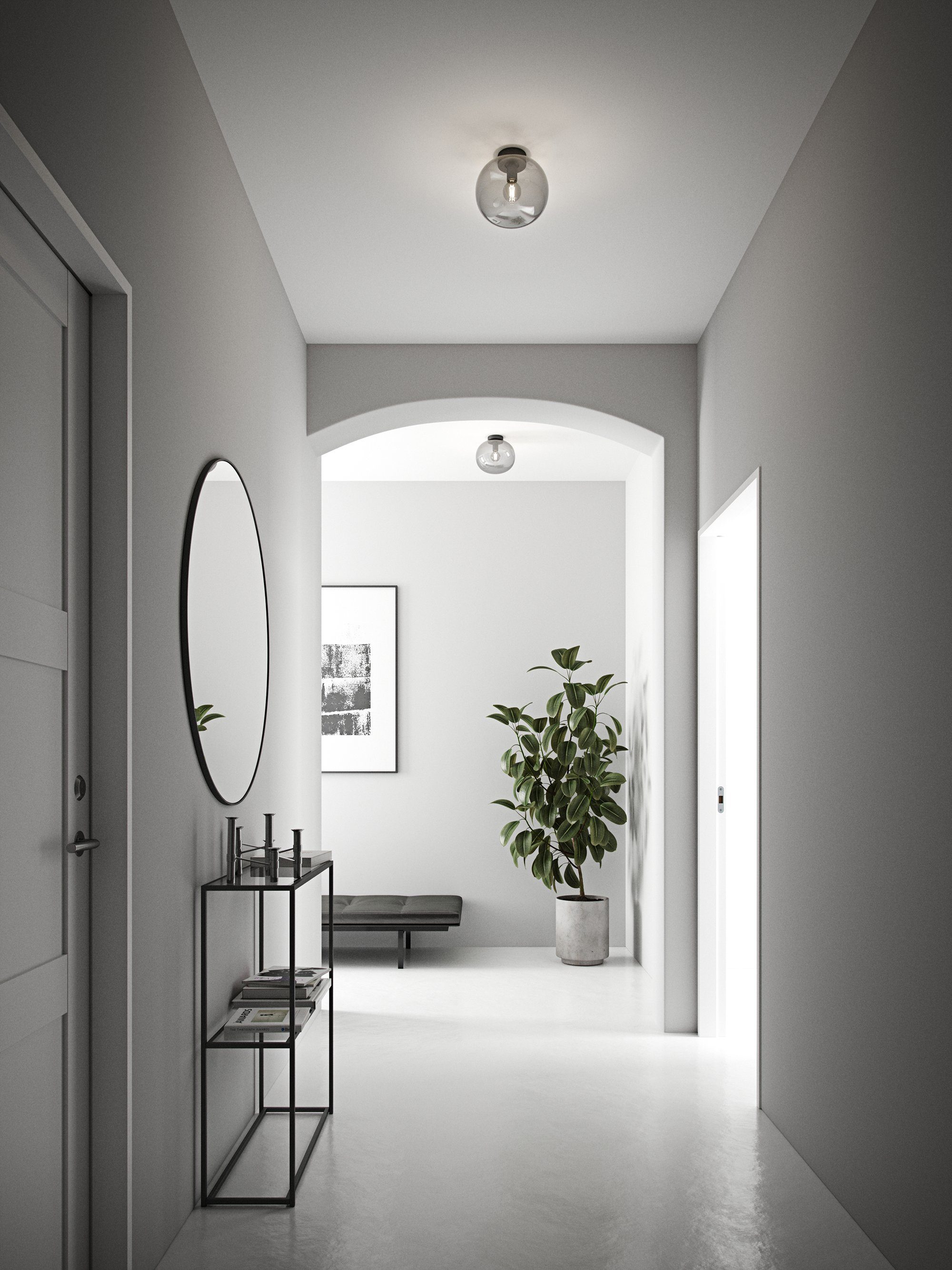 Nordlux Plafondlamp Alton Rookglas