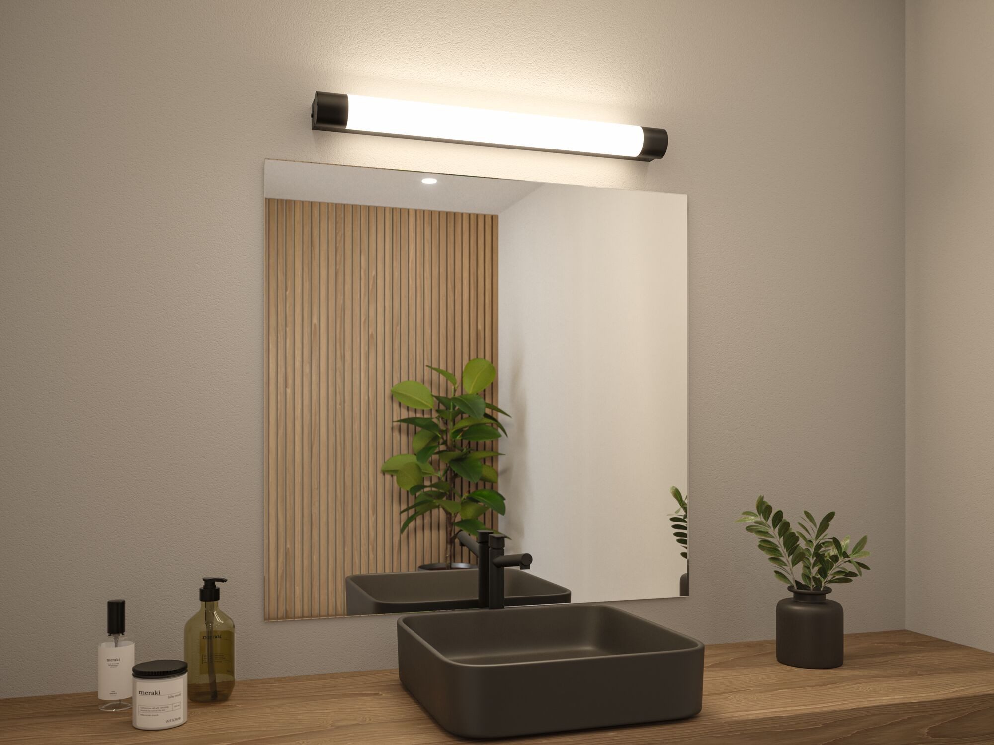 Paulmann Led-spiegellamp Selection Bathroom Spiegelverlichting Orgon IP44 3000K 230V 10,5W (1 stuk)
