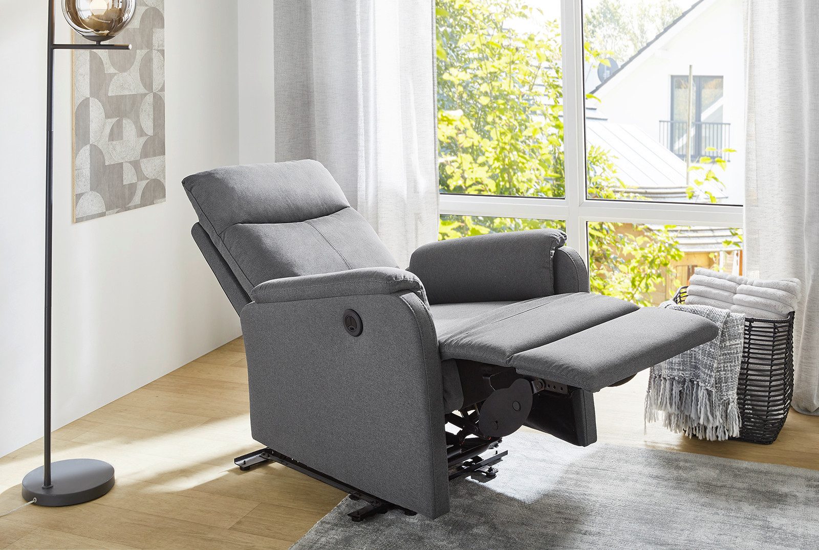 Jockenhöfer Gruppe Relaxfauteuil Bristol, met elektromotorische verstelfuncties