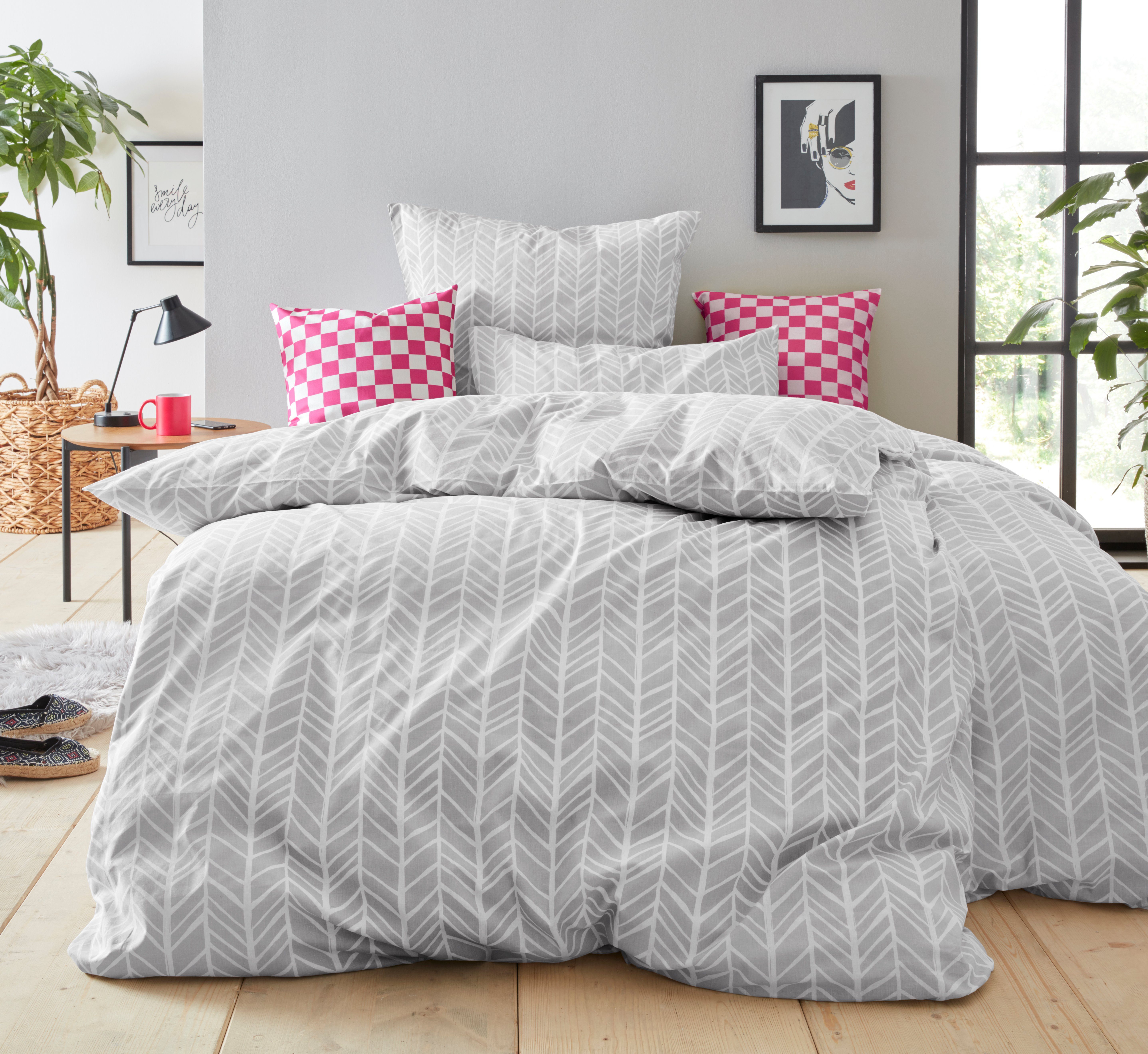 andas Sierkussen Milo Kussenovertrekken, set van 2 50x50 cm, zonder vulling, met een moderne ruit (2 stuks)