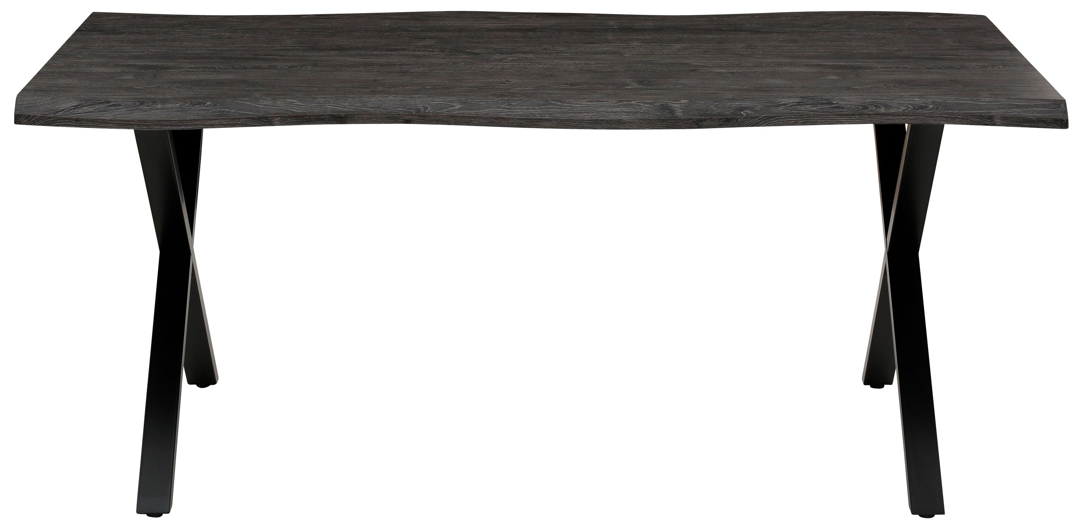 HELA Eettafel GRETA BESTSELLER Boomrandtafel (nabootsing), verschillende maten, 46mm dikte, keukentafel