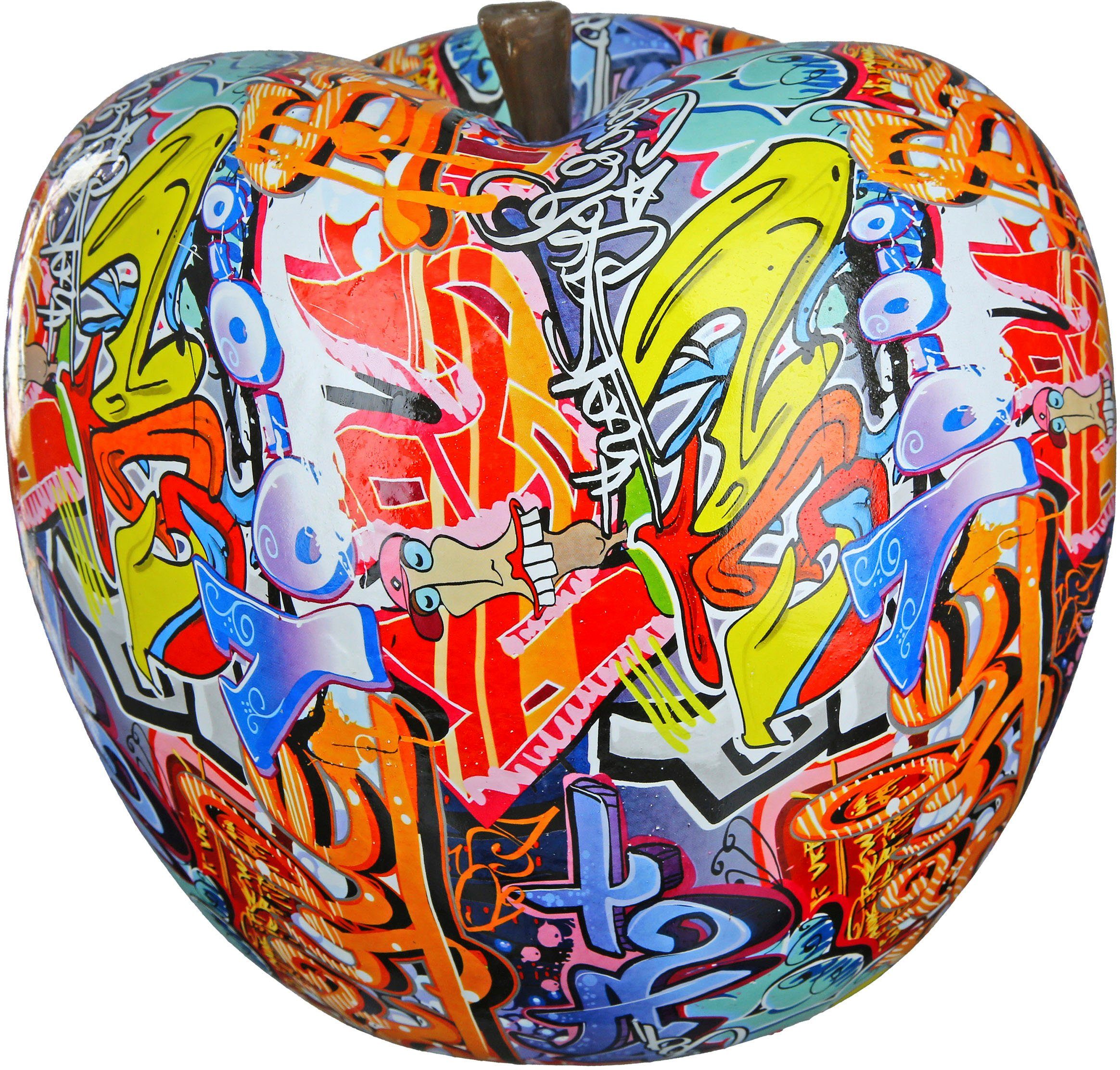 Casablanca by Gilde Decoratief object Apfel Street Art (1 stuk)