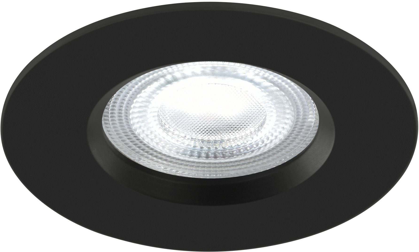 Nordlux Don Smart 2110900103 LED-inbouwlamp Energielabel: G (A G) 4.7 W Warmwit tot koudwit Zwart