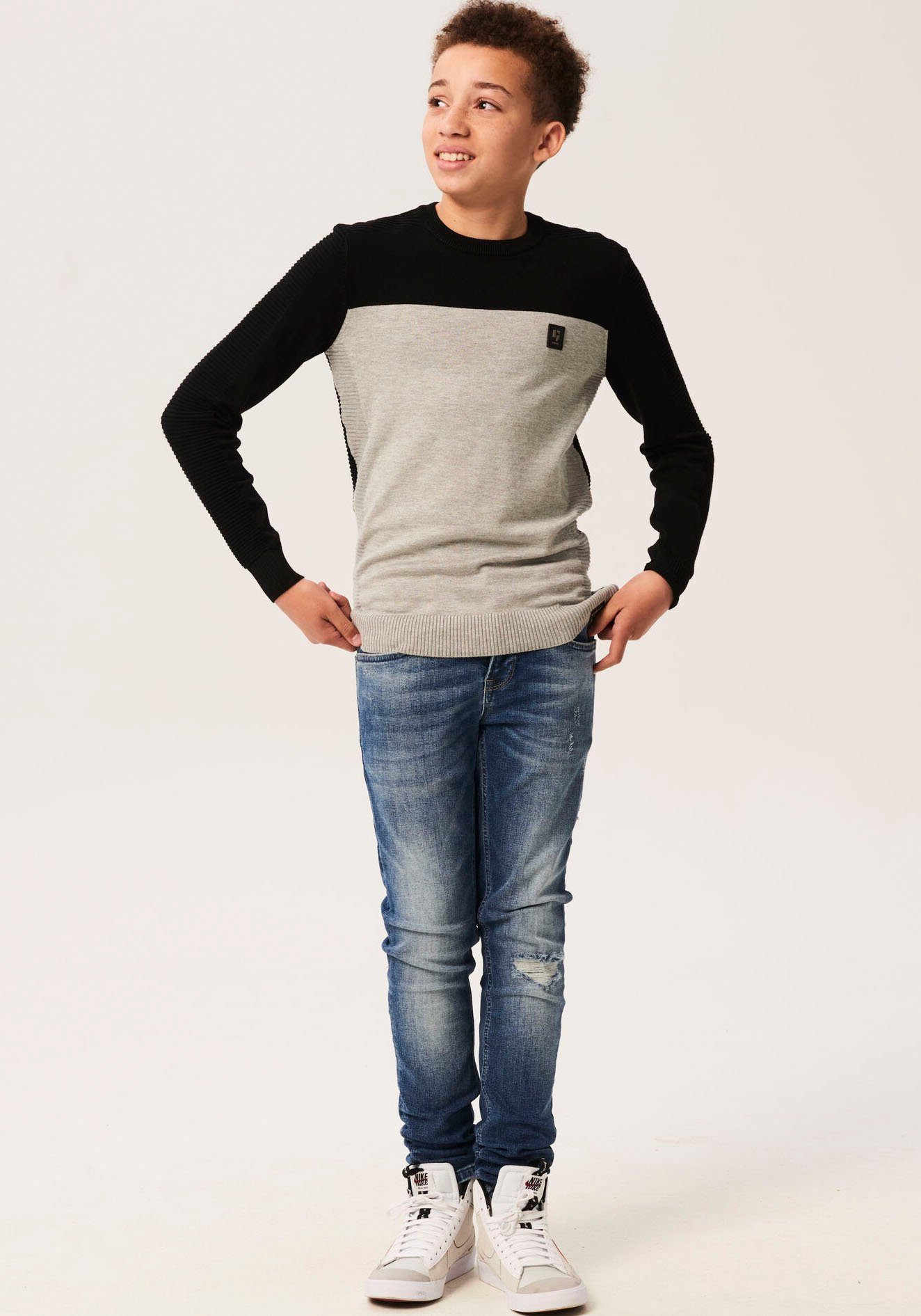 OTTO Jongens Kleding Truien & Vesten Truien Sweaters Sweatshirt TREFOIL Uniseks 