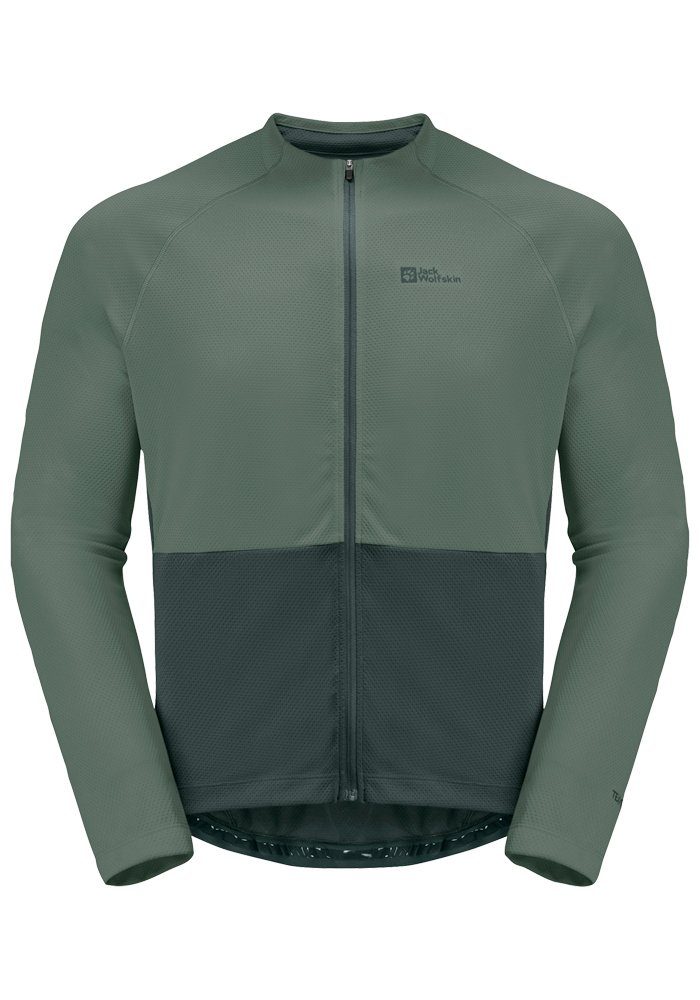 Jack Wolfskin Fietsjack MOROBBIA FZ L/S M