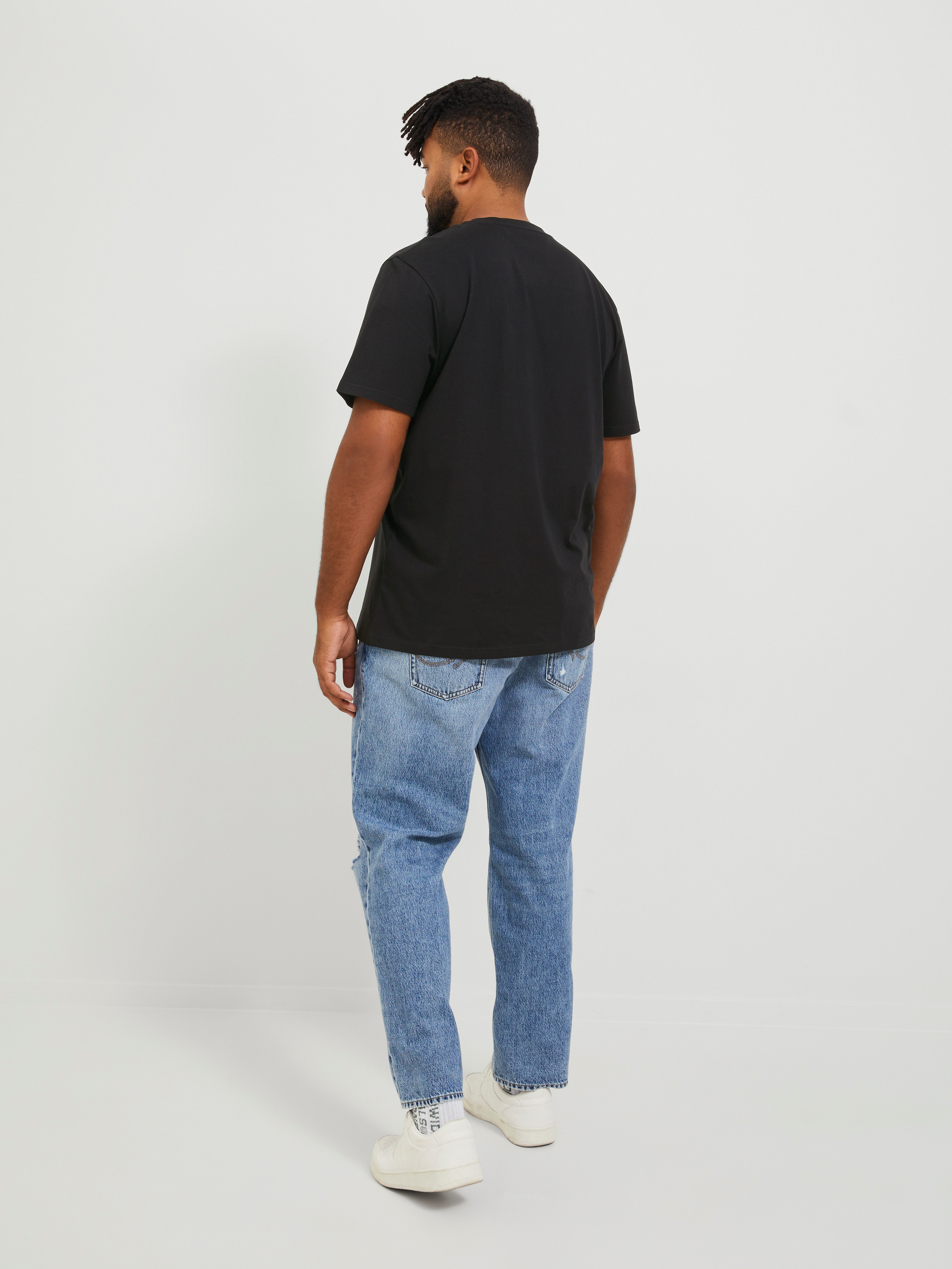 Jack & Jones PlusSize Shirt met korte mouwen JORVESTERBRO TEE SS CREW NECK NOOS PLS
